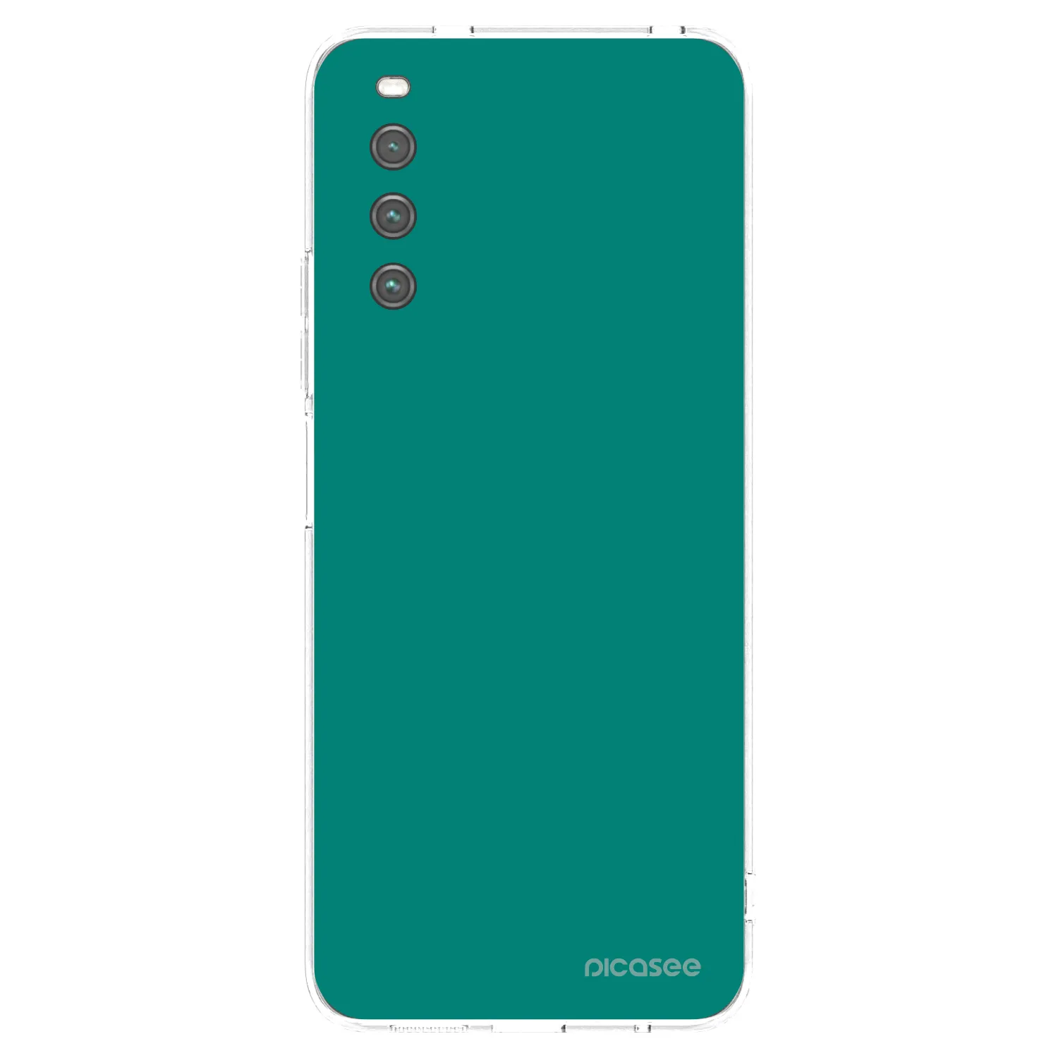 Picasee silikónový prehľadný obal pre Sony Xperia 10 IV 5G - Emerald Mist