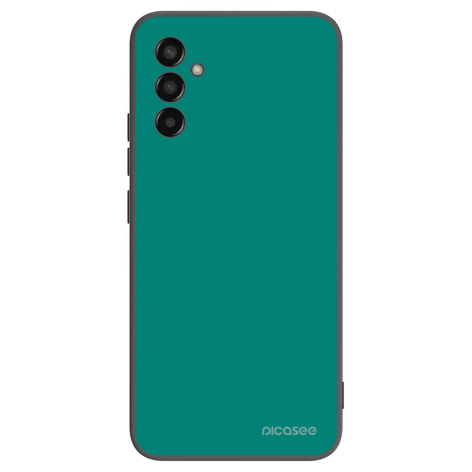 Picasee silikónový čierny obal pre Samsung Galaxy M13 M135F - Emerald Mist