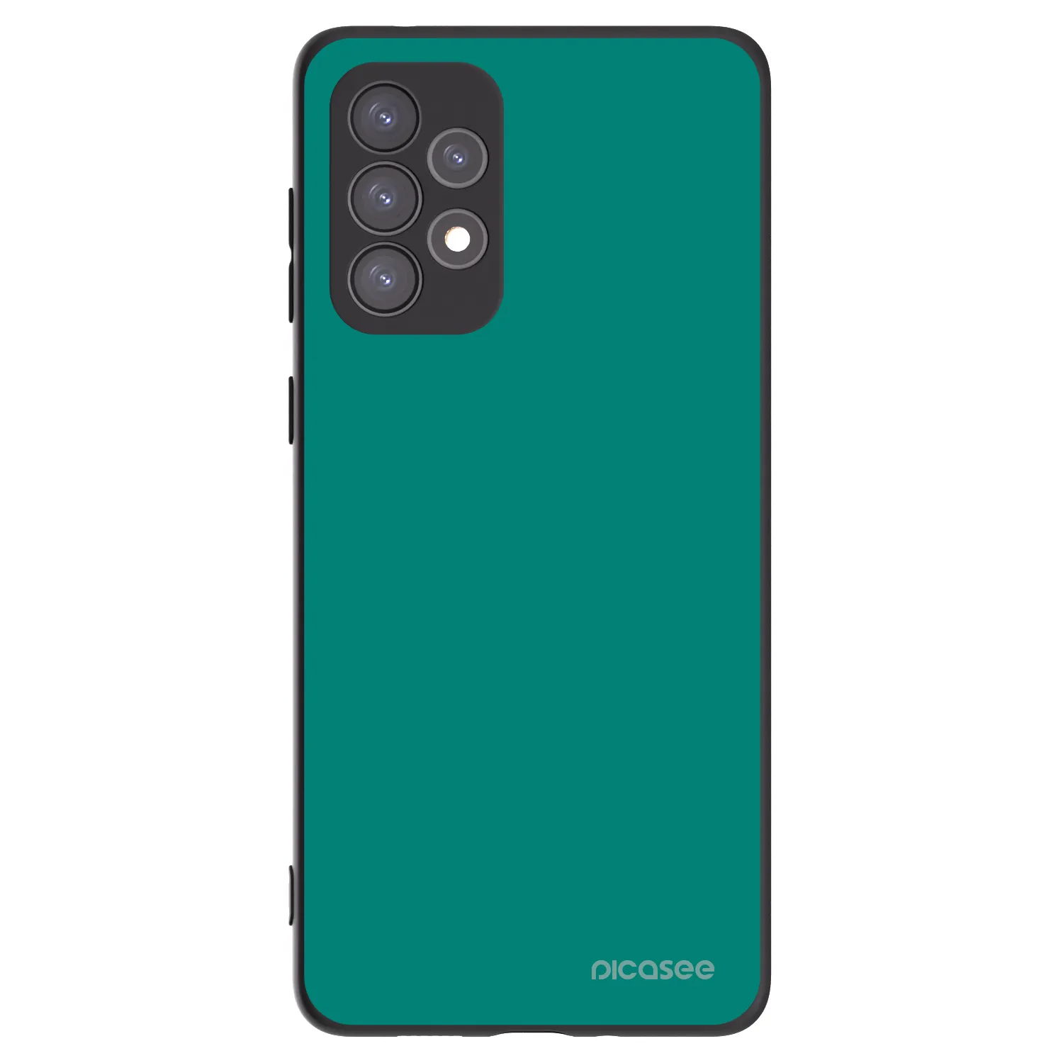 Picasee silikónový čierny obal pre Samsung Galaxy A73 5G - Emerald Mist