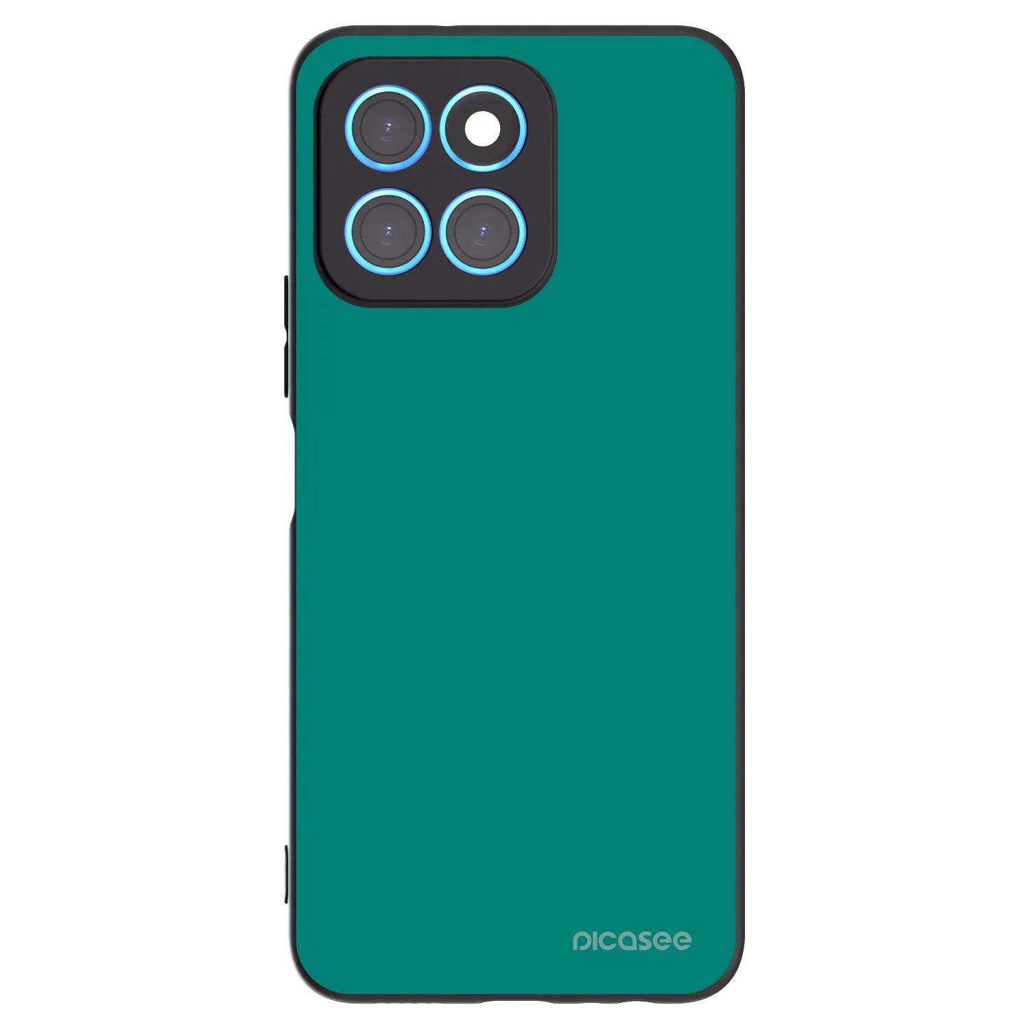 Picasee silikónový čierny obal pre Honor X6 - Emerald Mist
