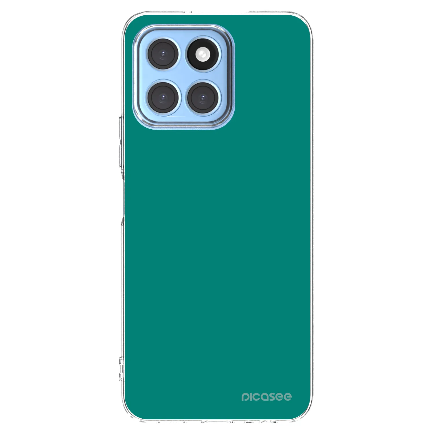Picasee silikónový prehľadný obal pre Honor X6 - Emerald Mist