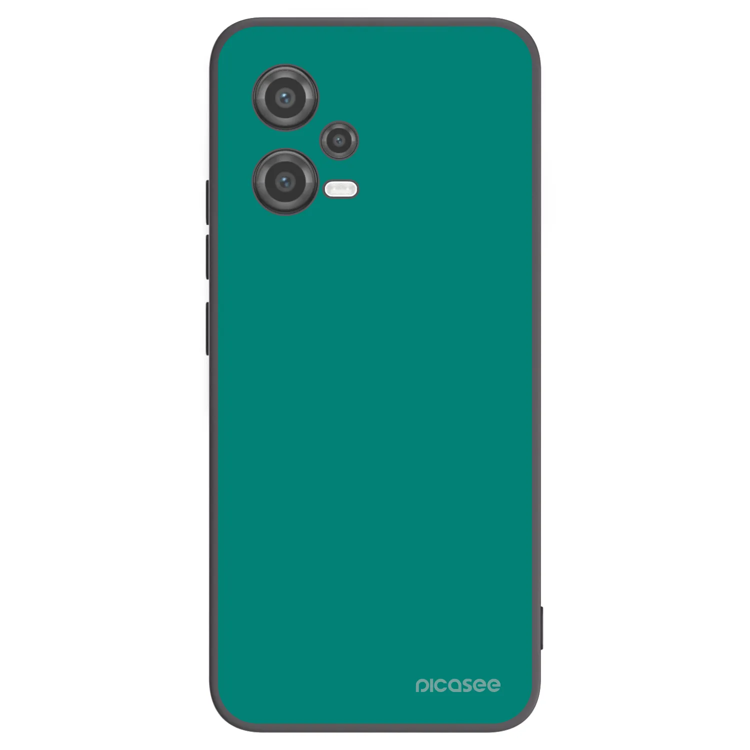 Picasee silikónový čierny obal pre Xiaomi Poco X5 - Emerald Mist