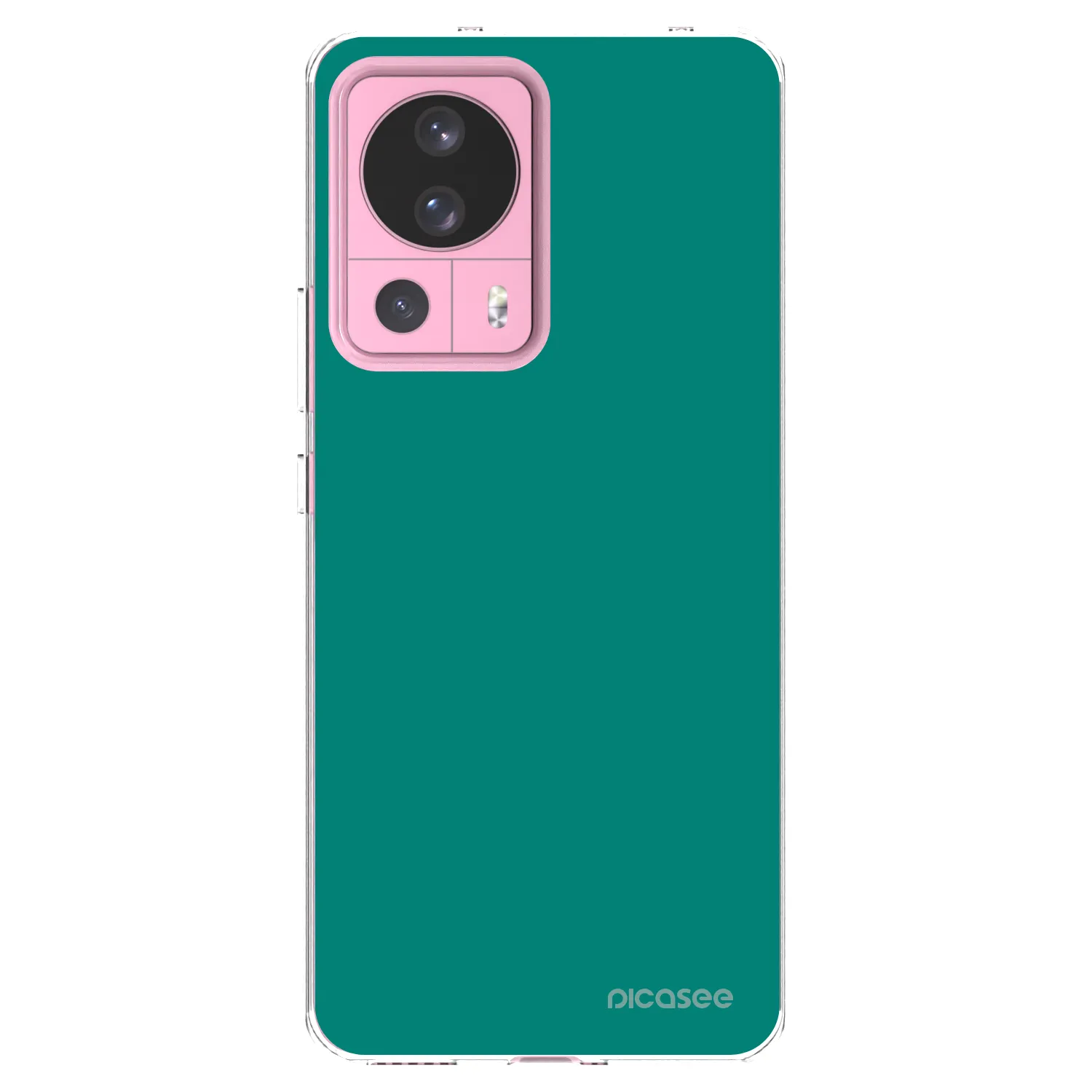 Picasee silikónový prehľadný obal pre Xiaomi 13 Lite - Emerald Mist