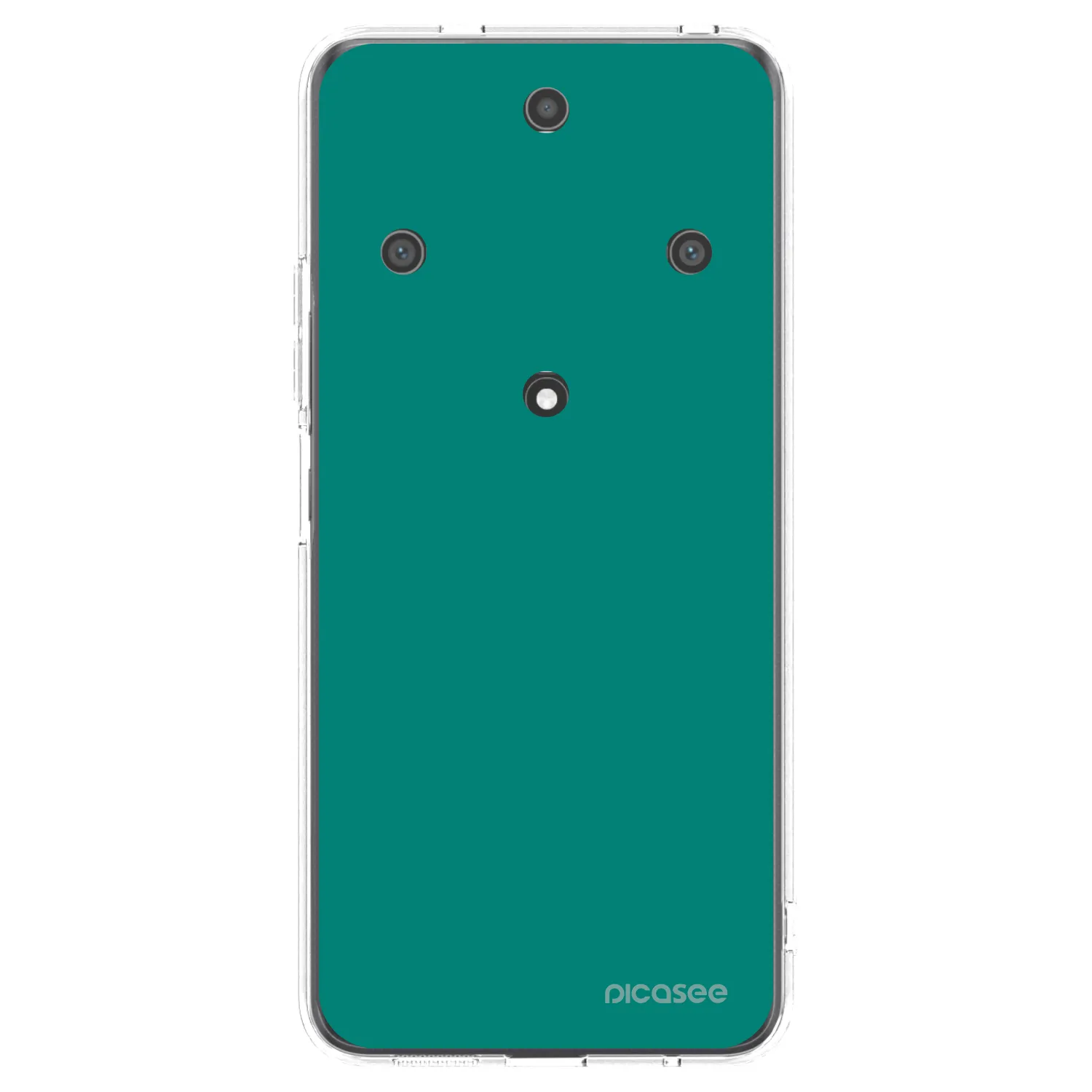 Picasee silikónový prehľadný obal pre Honor Magic5 Lite 5G - Emerald Mist