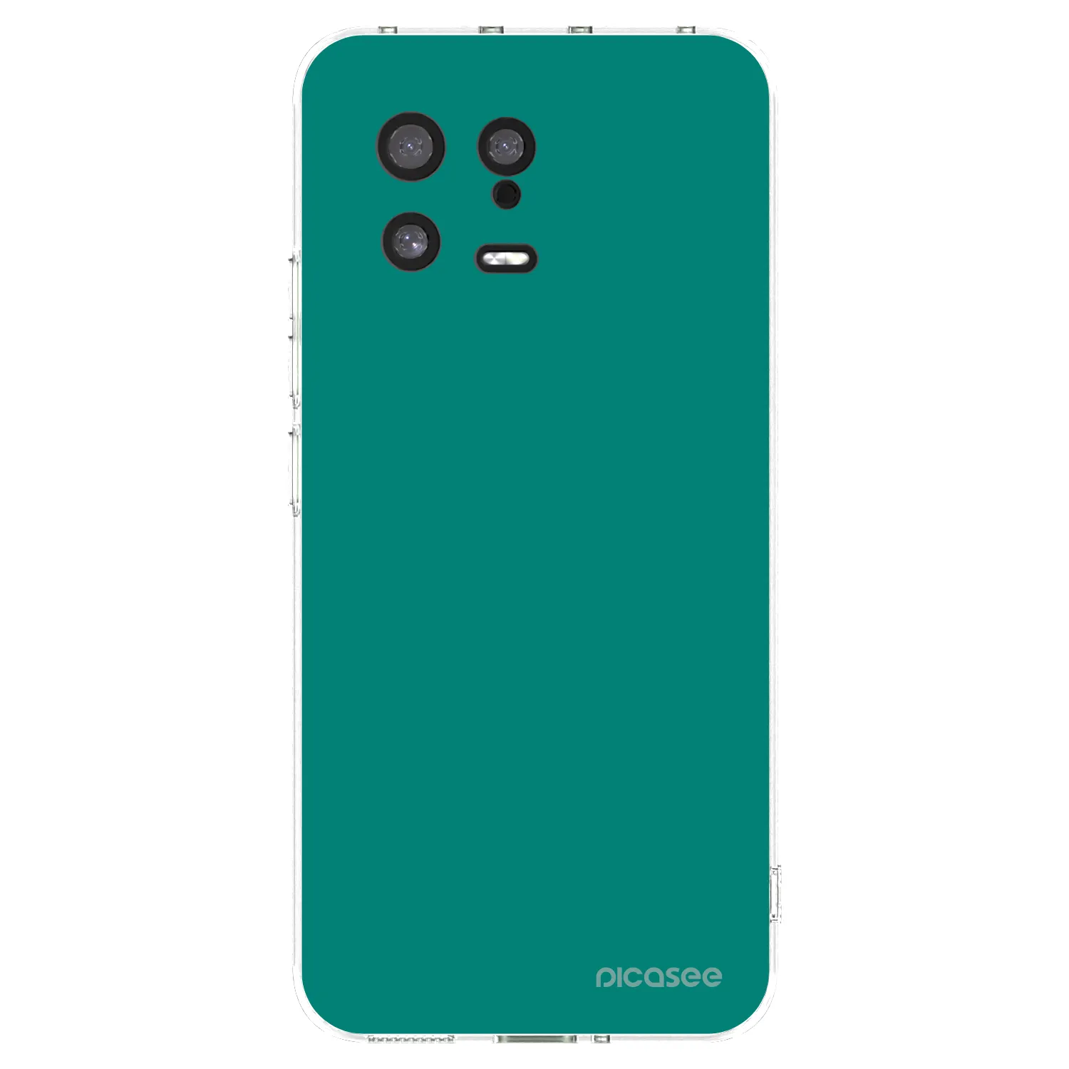 Silikónový prehľadný obal pre Xiaomi 13 - Emerald Mist
