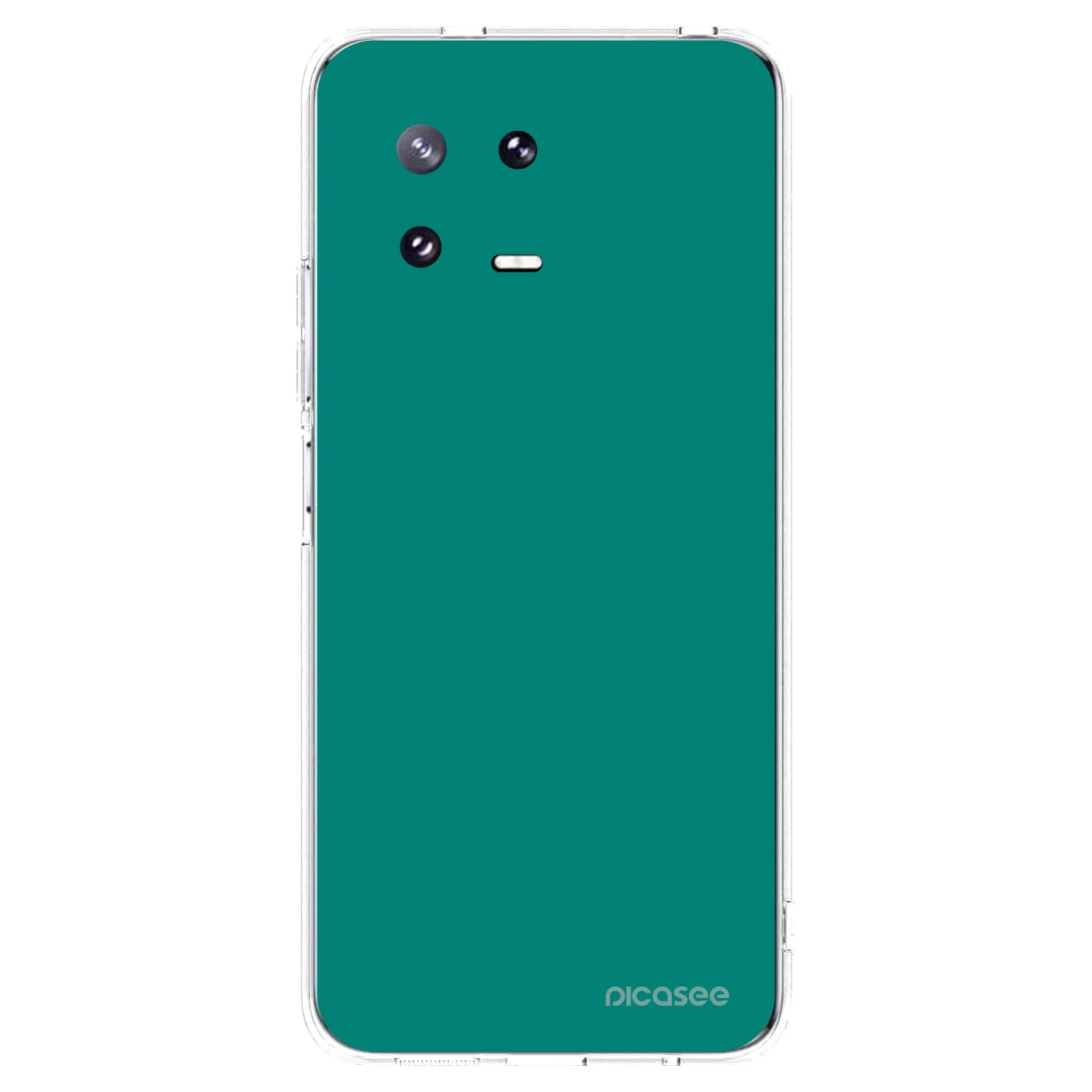 Picasee silikónový prehľadný obal pre Xiaomi 13 Pro - Emerald Mist