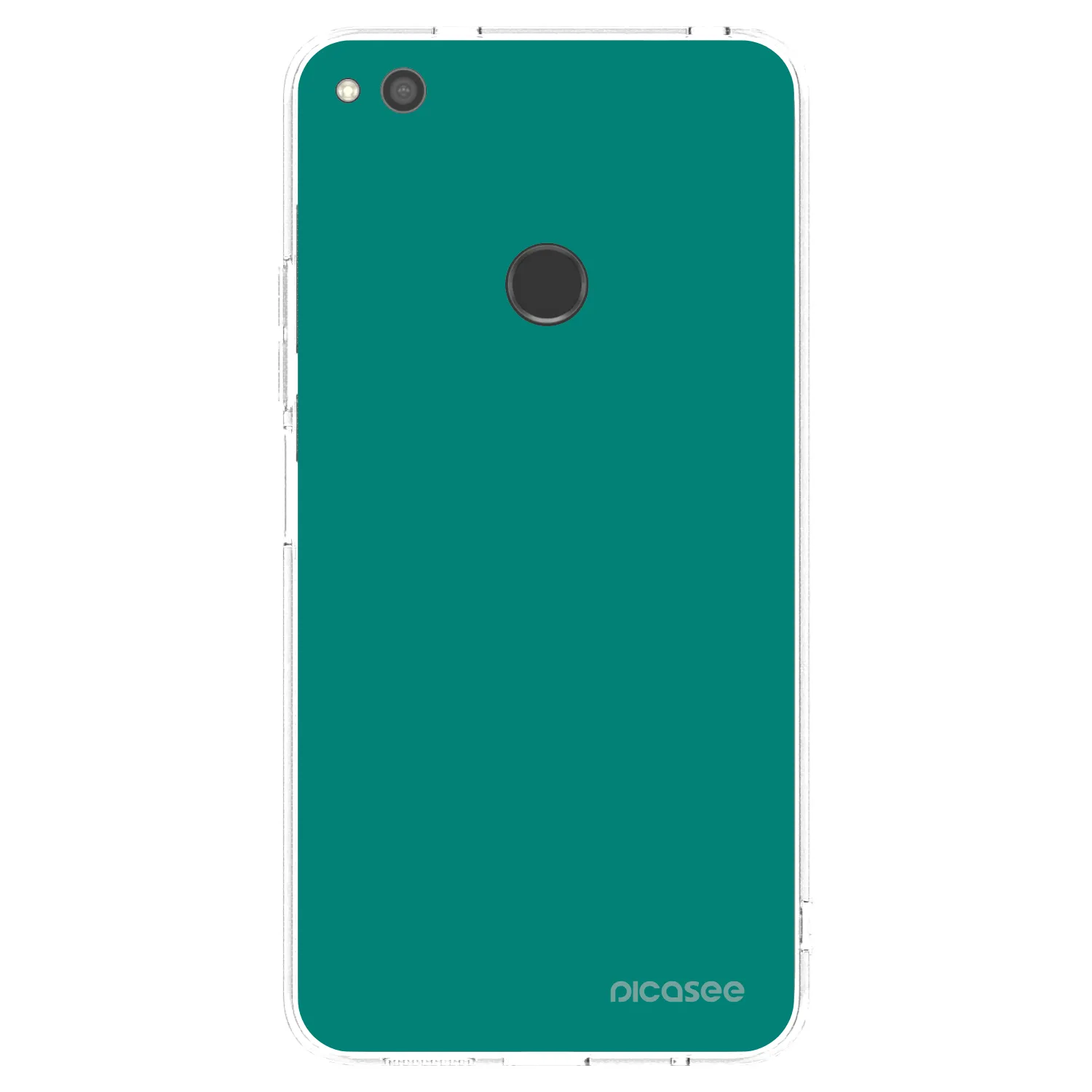 Picasee silikónový prehľadný obal pre Huawei P9 Lite 2017 - Emerald Mist