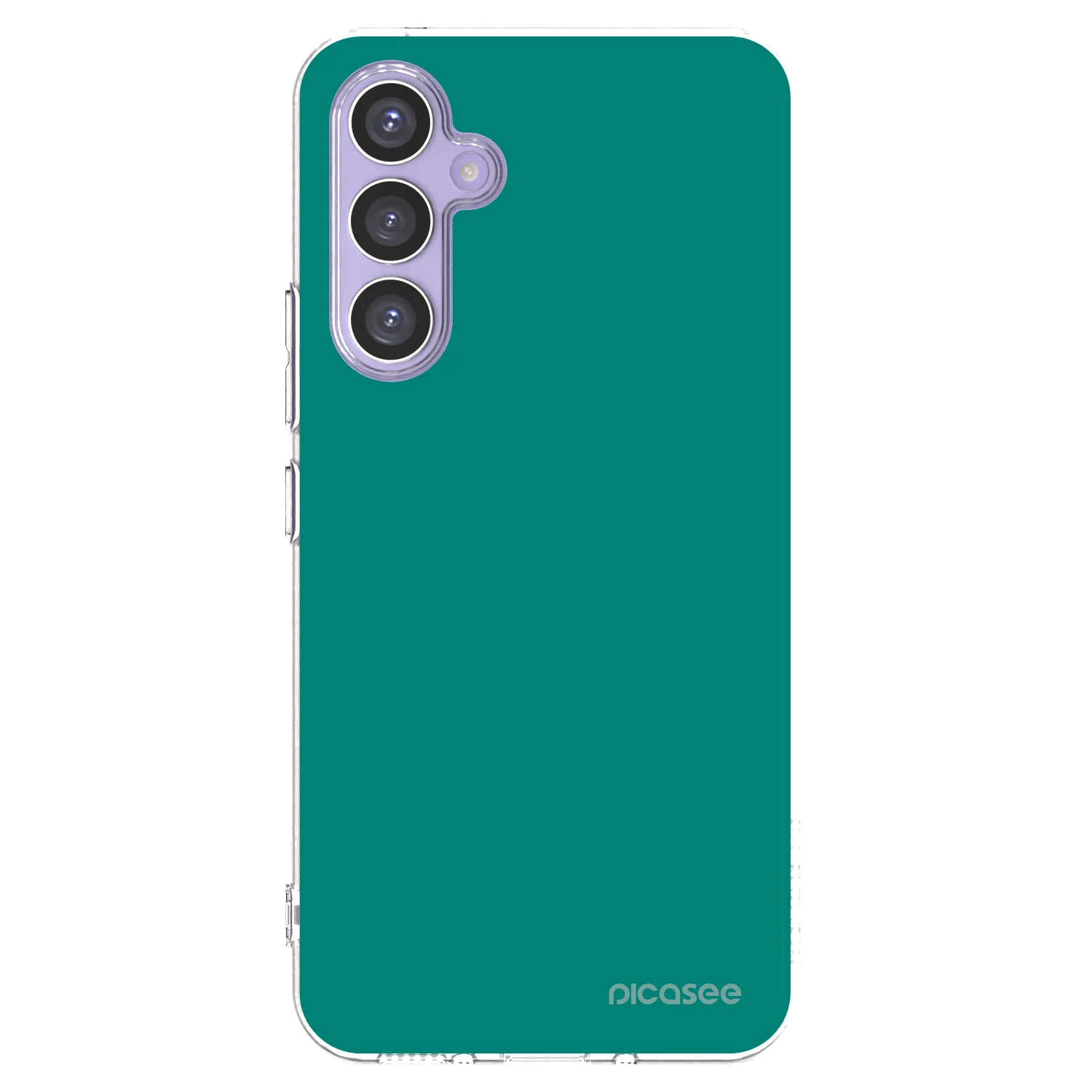 Picasee silikónový prehľadný obal pre Samsung Galaxy A54 5G A546B - Emerald Mist
