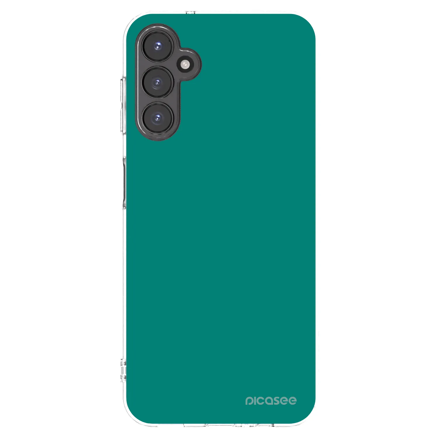 Picasee silikónový prehľadný obal pre Samsung Galaxy A14 5G A146P - Emerald Mist