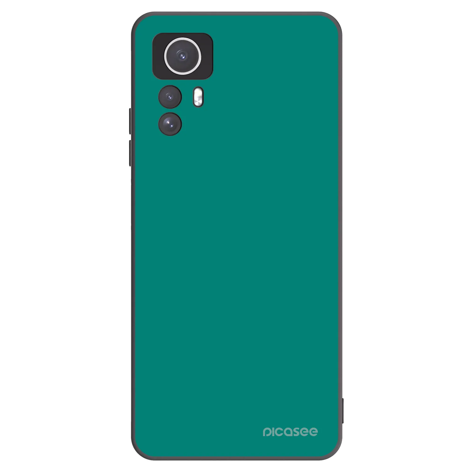 Picasee silikónový čierny obal pre Xiaomi Redmi Note 12S - Emerald Mist