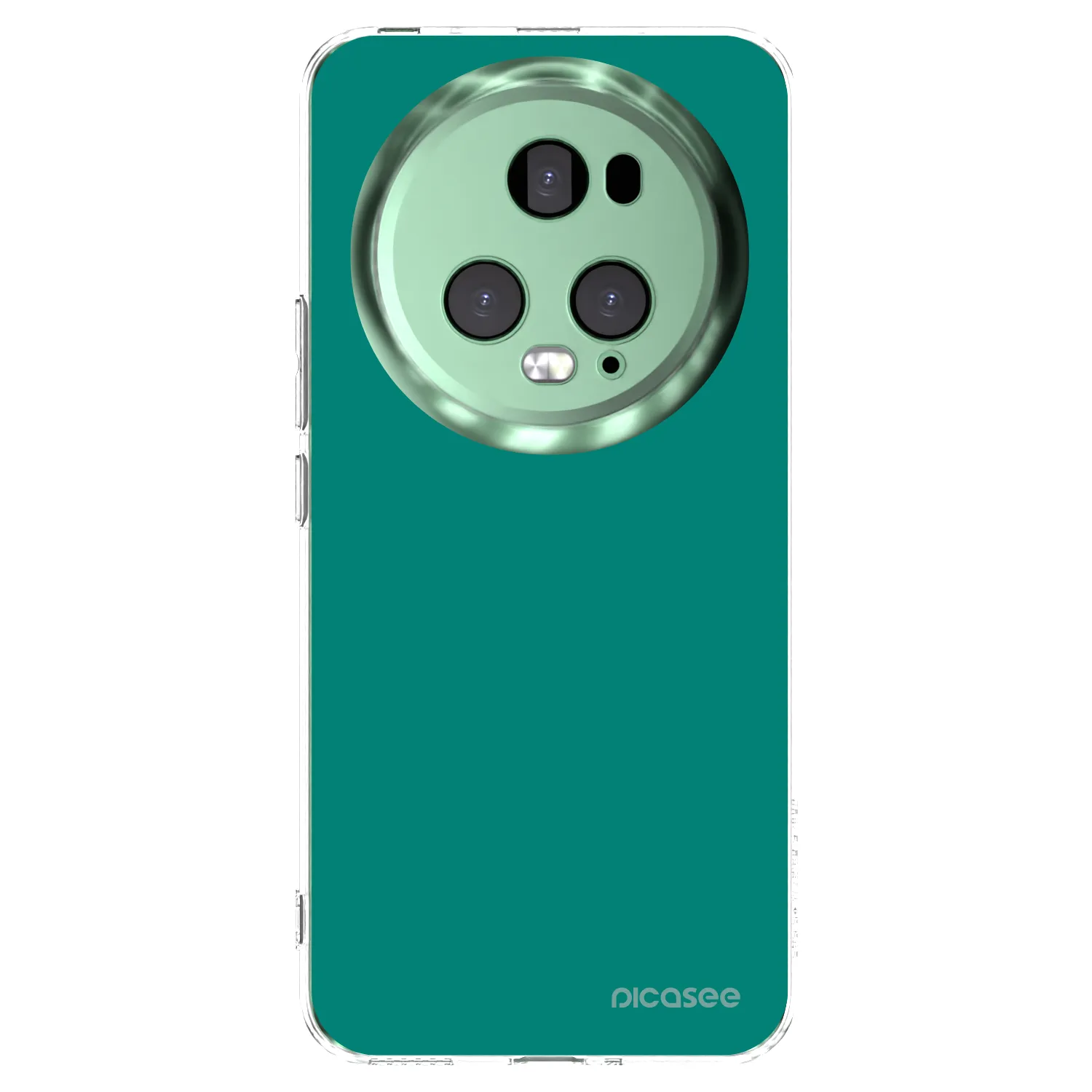 Picasee silikónový prehľadný obal pre Honor Magic5 Pro - Emerald Mist