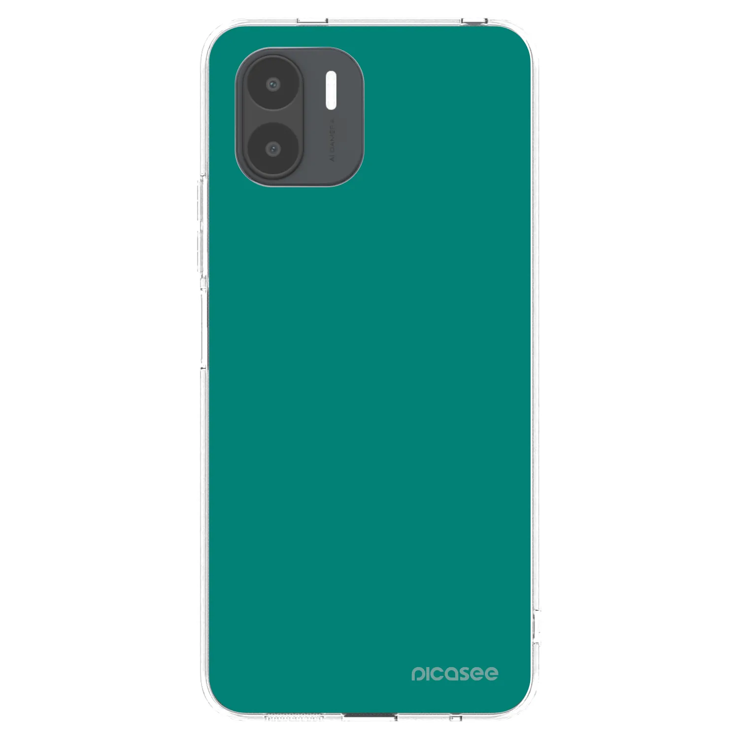 Picasee silikónový prehľadný obal pre Xiaomi Redmi A2 - Emerald Mist