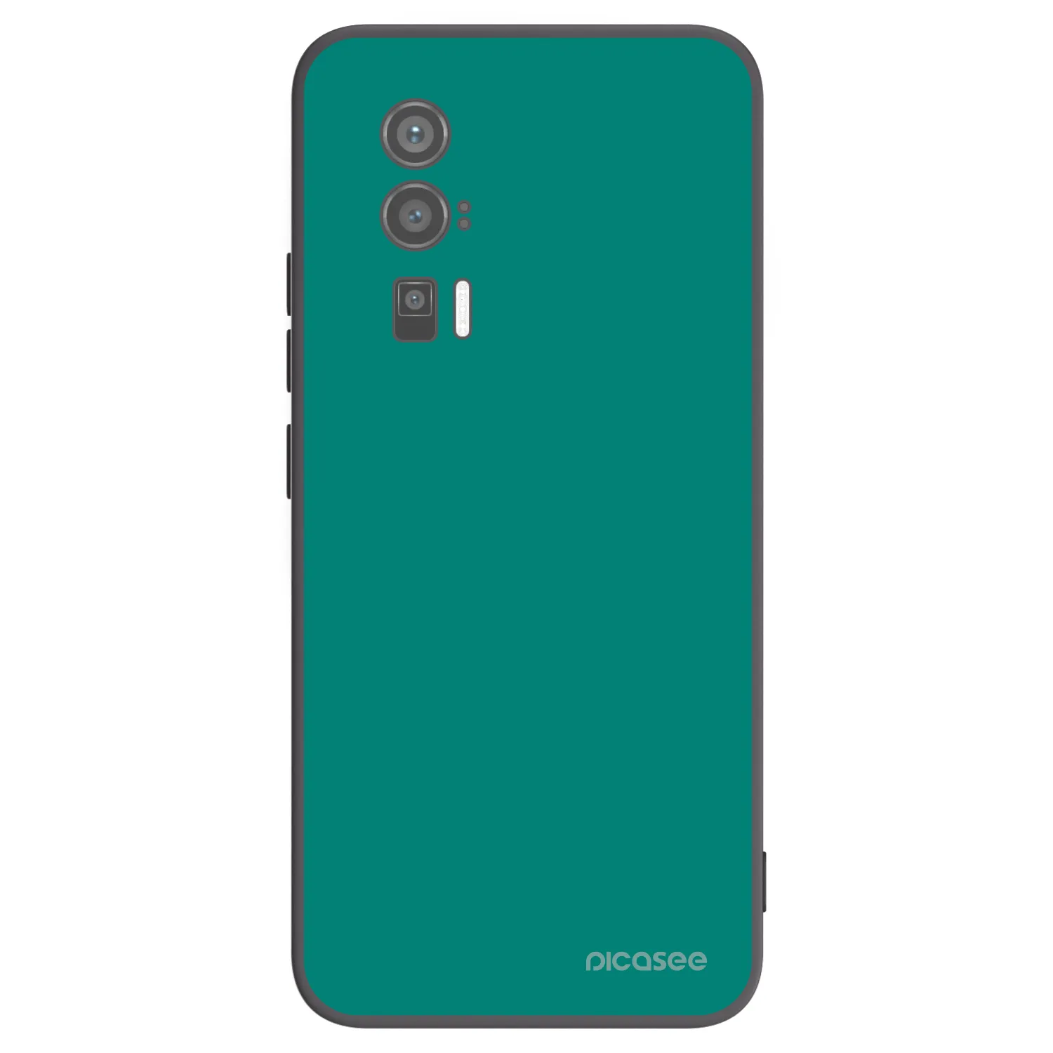 Picasee silikónový čierny obal pre Xiaomi Poco F5 Pro 5G - Emerald Mist