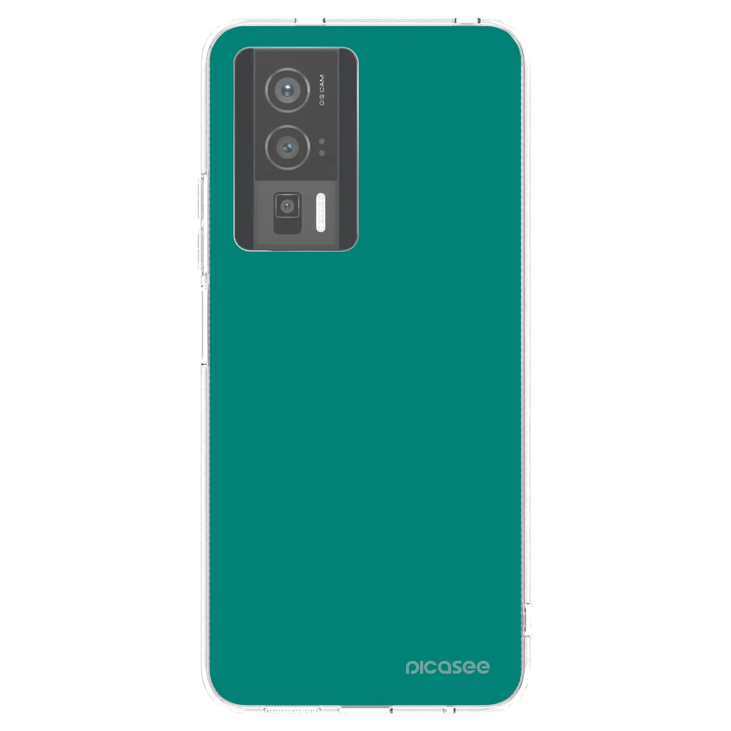 Picasee silikónový prehľadný obal pre Xiaomi Poco F5 Pro 5G - Emerald Mist