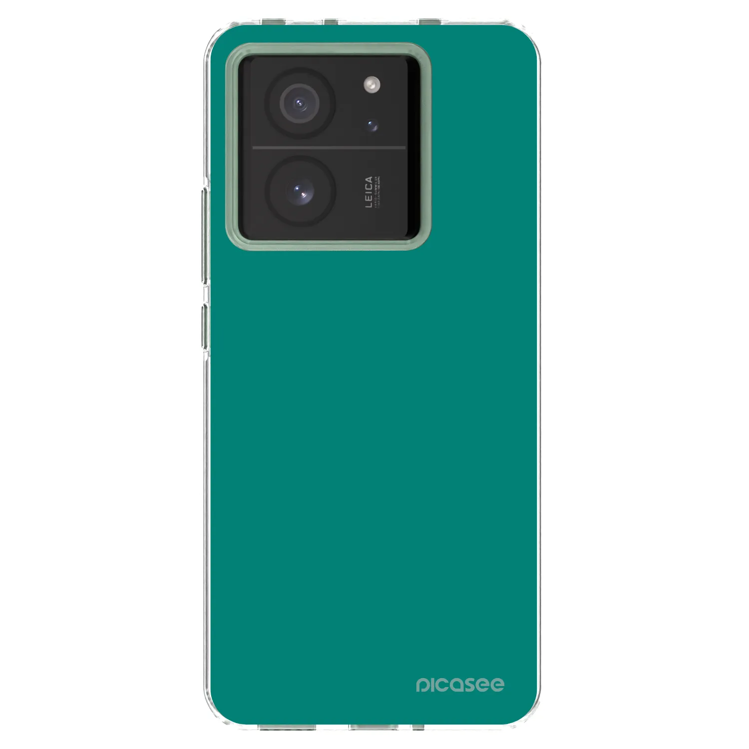 Picasee silikónový prehľadný obal pre Xiaomi 13T Pro - Emerald Mist