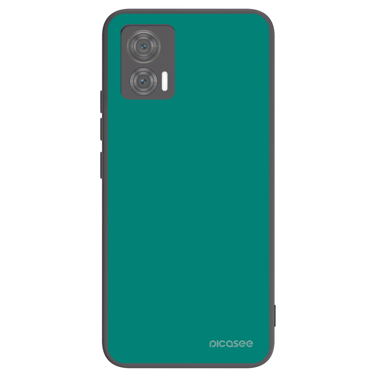 Picasee silikónový čierny obal pre Motorola Edge 30 Neo - Emerald Mist