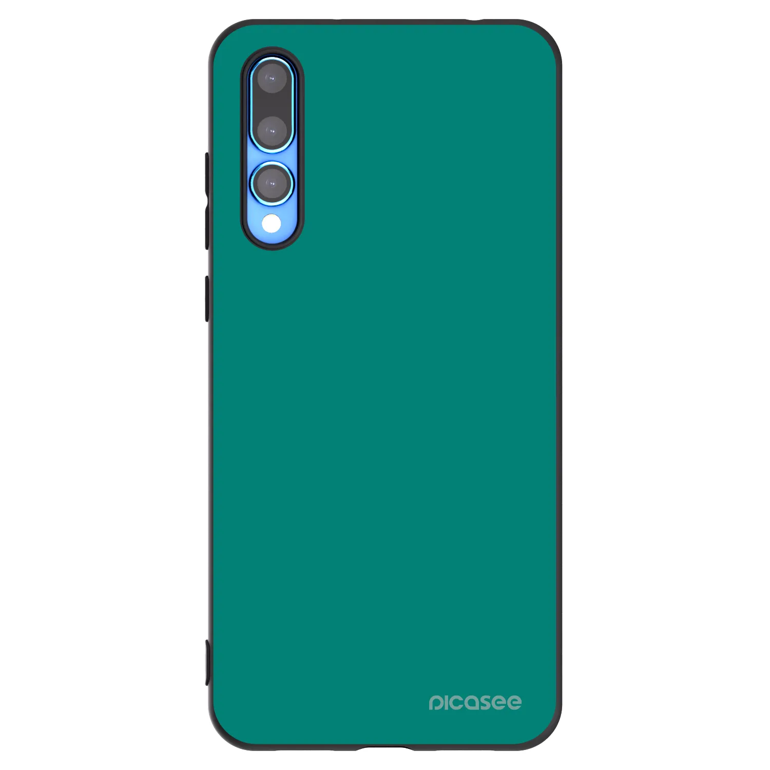 Picasee silikónový čierny obal pre Huawei P20 Pro - Emerald Mist