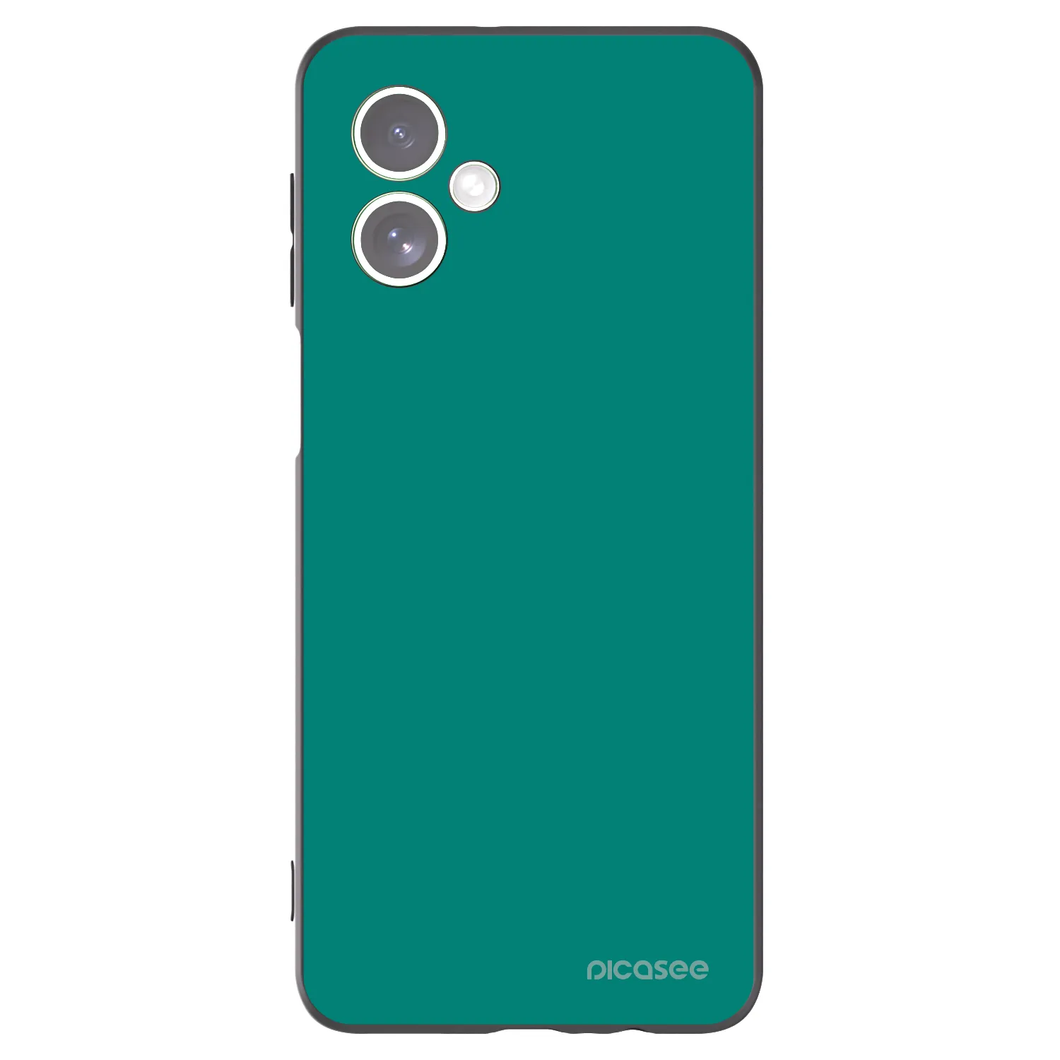 Silikónový čierny obal pre Motorola Moto G54 5G - Emerald Mist