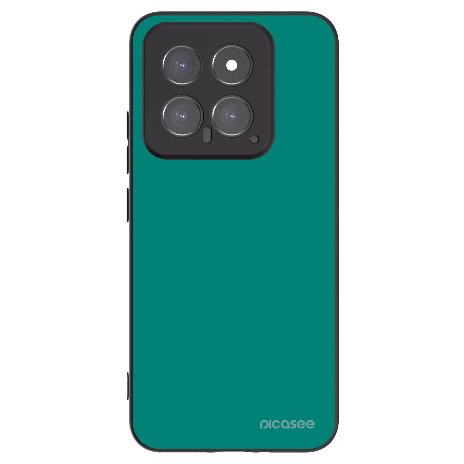 Picasee silikónový čierny obal pre Xiaomi 14 - Emerald Mist