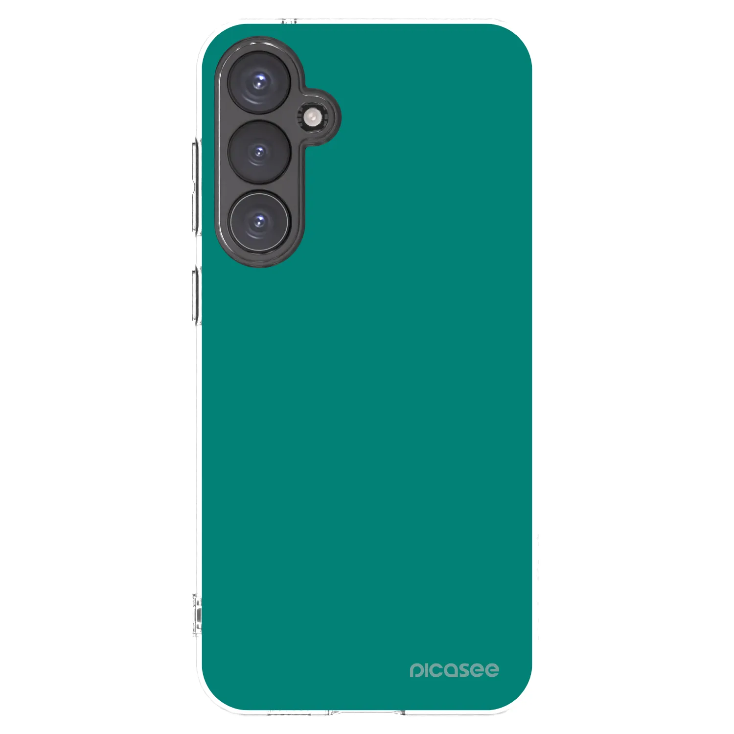 Picasee silikónový prehľadný obal pre Samsung Galaxy S23 FE S711B - Emerald Mist