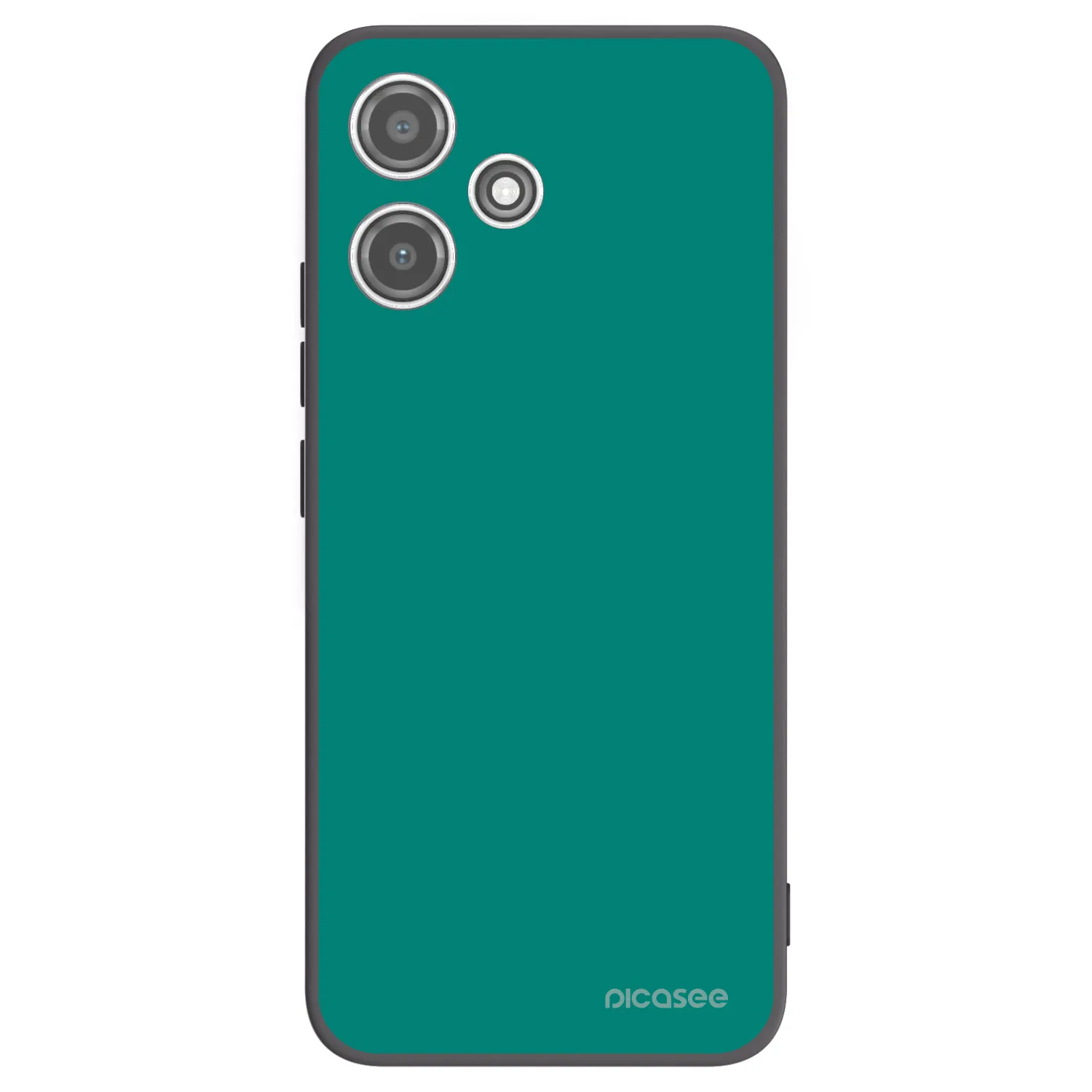 Picasee silikónový čierny obal pre Xiaomi Redmi 12 5G - Emerald Mist