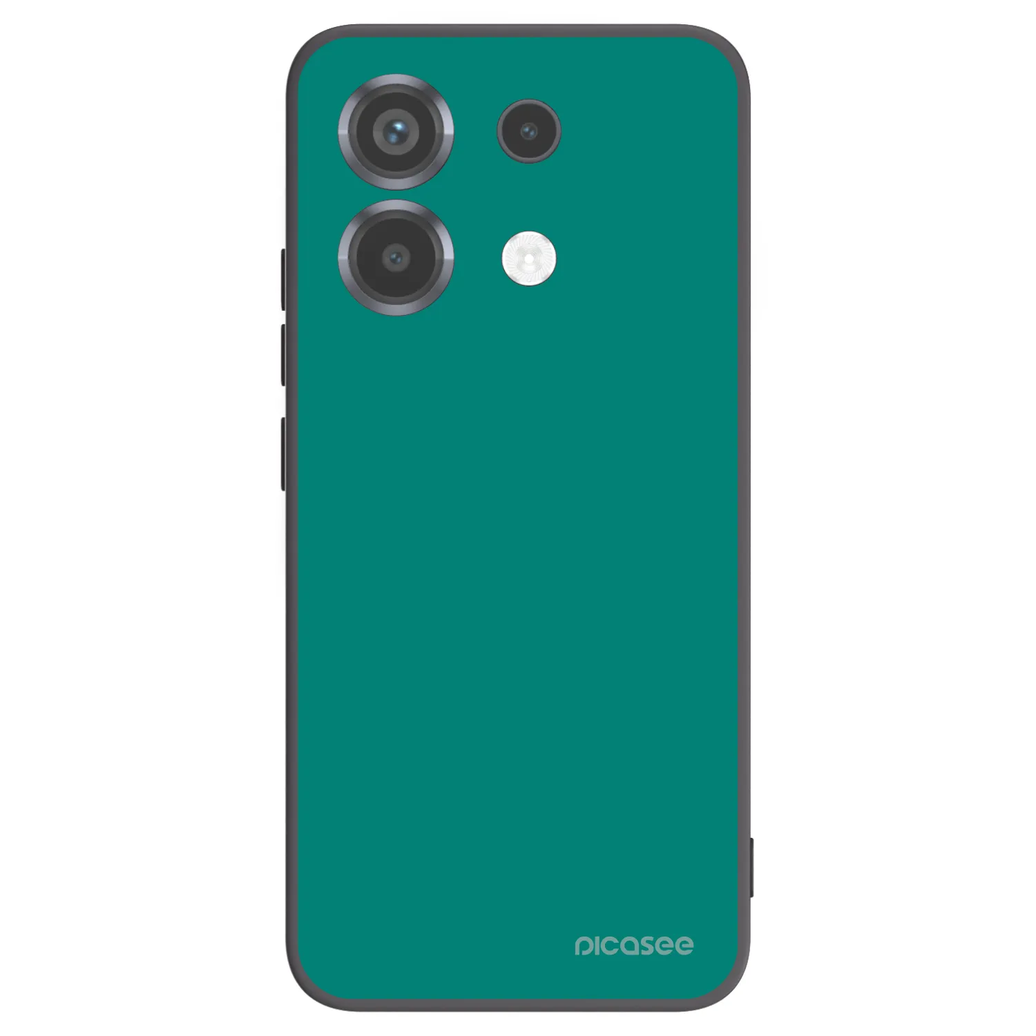 Picasee silikónový čierny obal pre Xiaomi Poco X6 - Emerald Mist