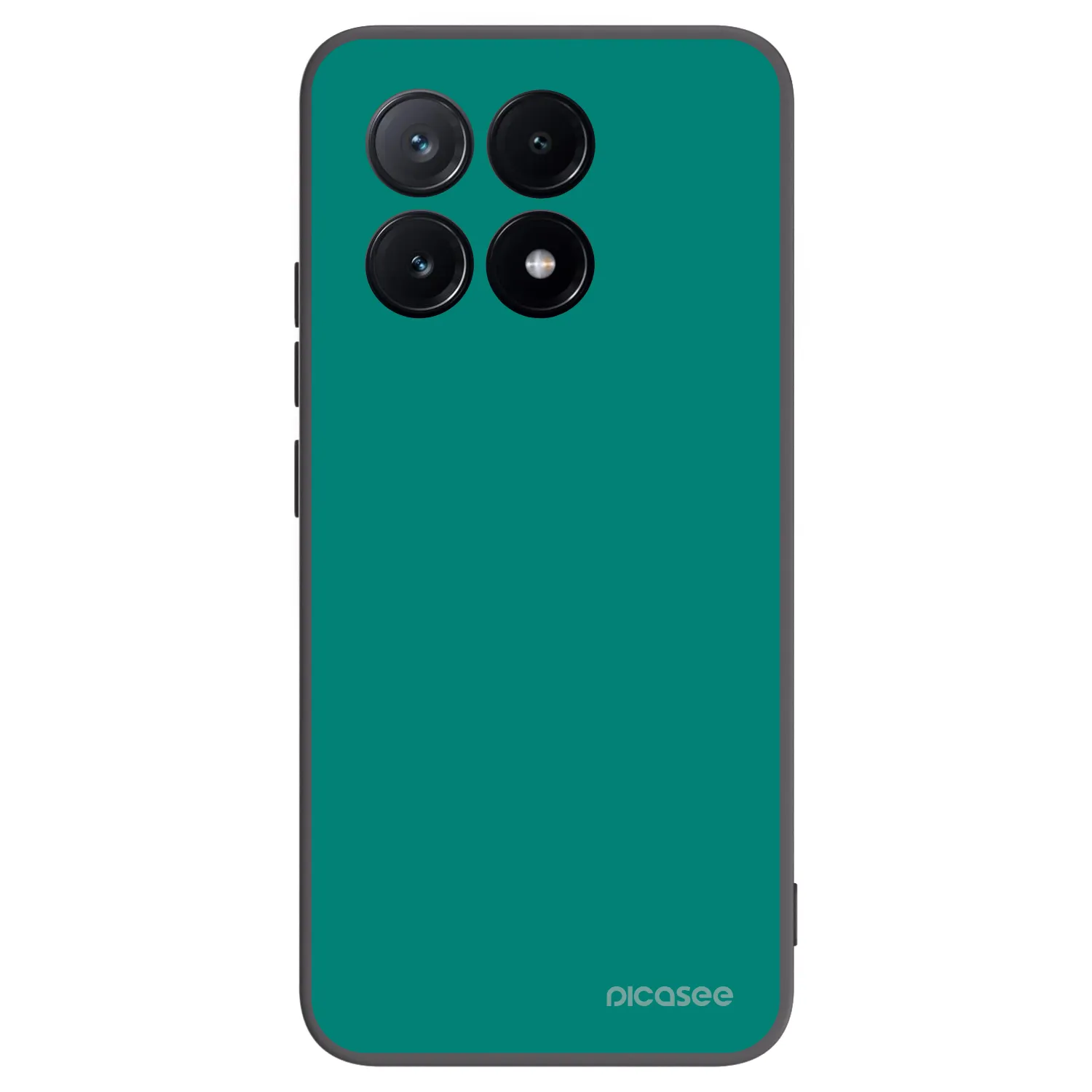 Picasee silikónový čierny obal pre Xiaomi Poco X6 Pro - Emerald Mist