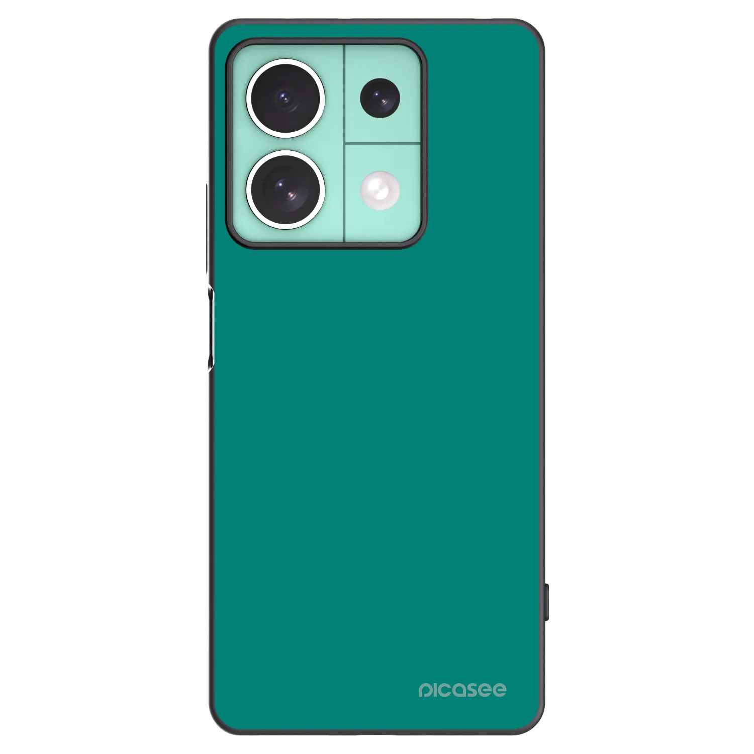 Picasee silikónový čierny obal pre Xiaomi Redmi Note 13 5G - Emerald Mist