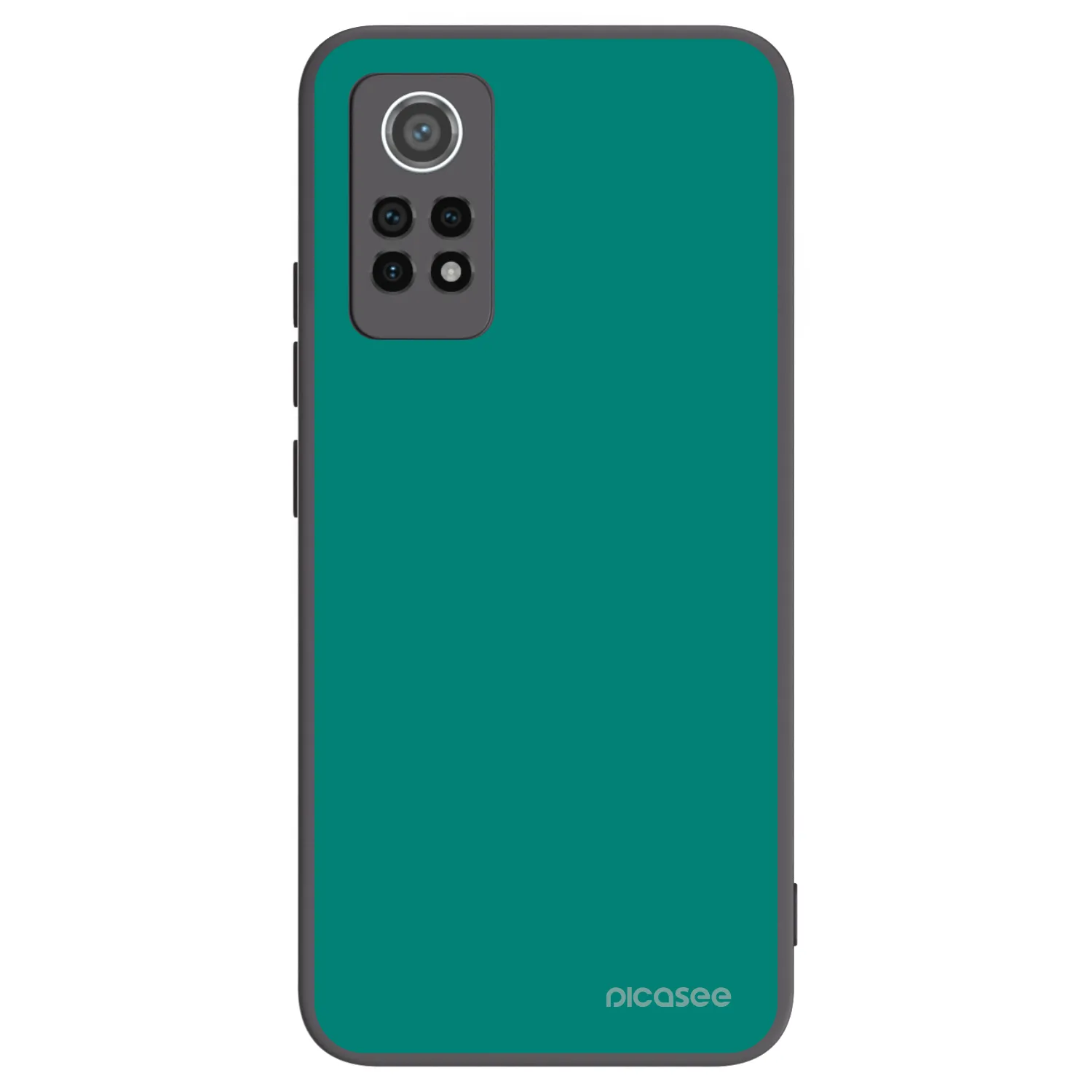 Picasee silikónový čierny obal pre Xiaomi Redmi Note 12 Pro 4G - Emerald Mist