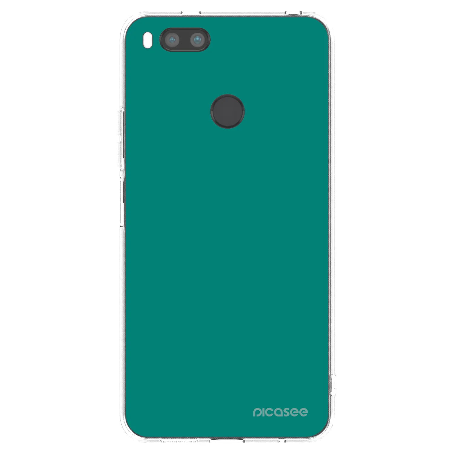 Picasee silikónový prehľadný obal pre Xiaomi Redmi Note 11S 5G - Emerald Mist