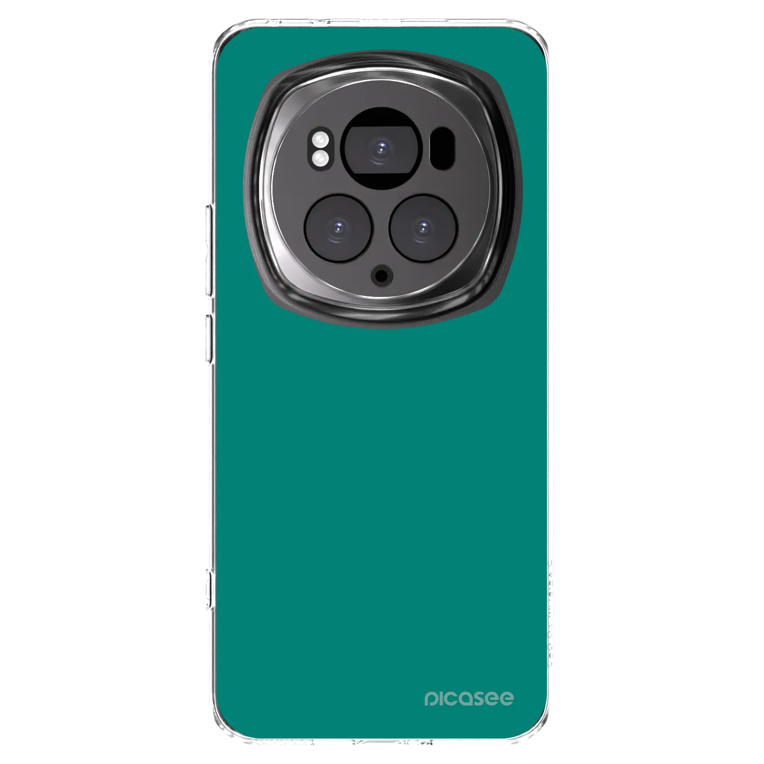 Picasee silikónový prehľadný obal pre Honor Magic6 Pro - Emerald Mist