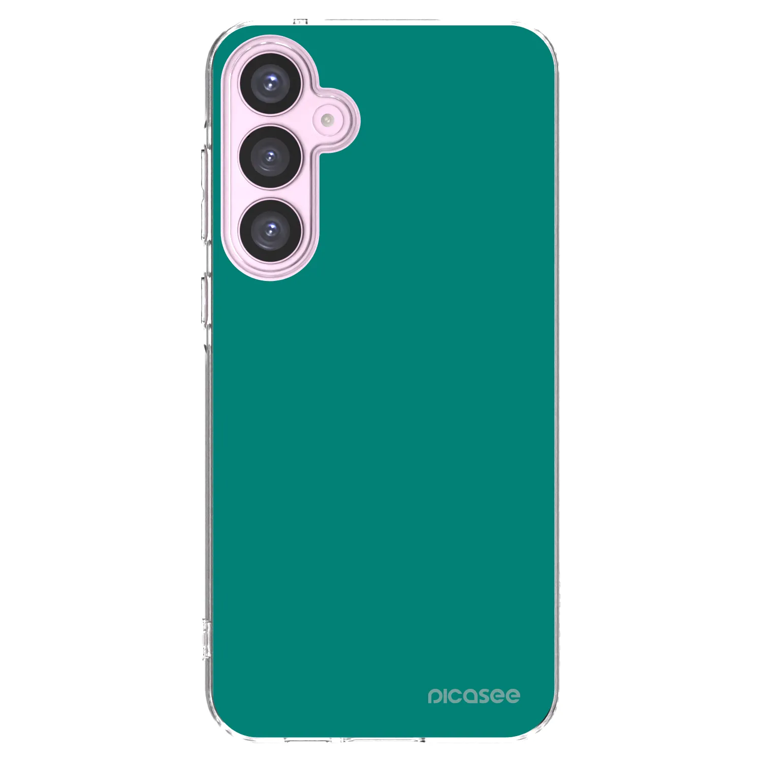 Picasee silikónový prehľadný obal pre Samsung Galaxy A55 5G A556B - Emerald Mist