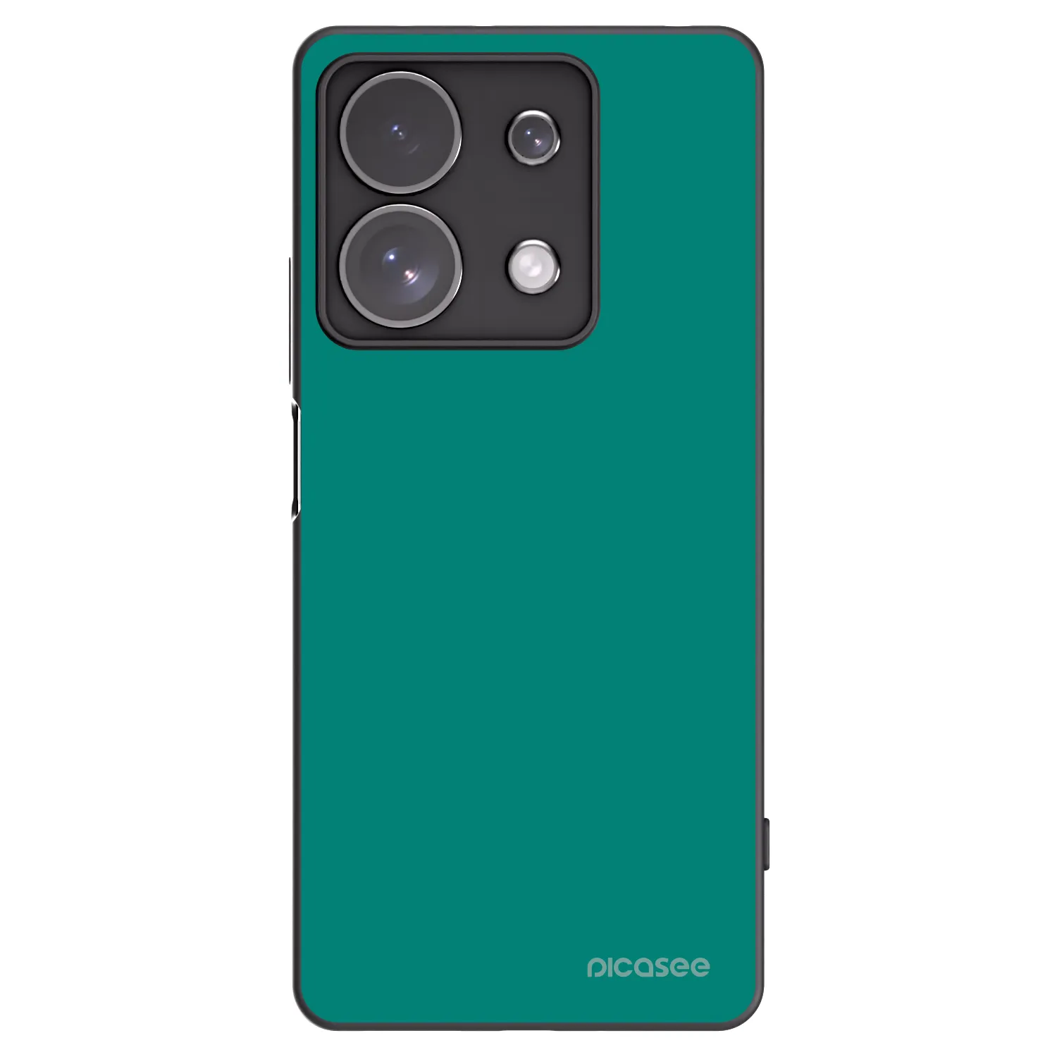 Silikónový čierny obal pre Xiaomi Redmi Note 13 Pro 4G - Emerald Mist