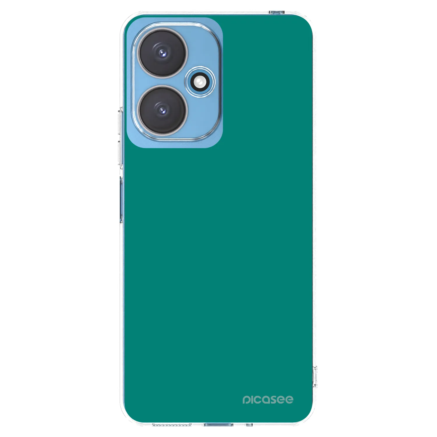 Picasee silikónový prehľadný obal pre Xiaomi Redmi 13C 5G - Emerald Mist