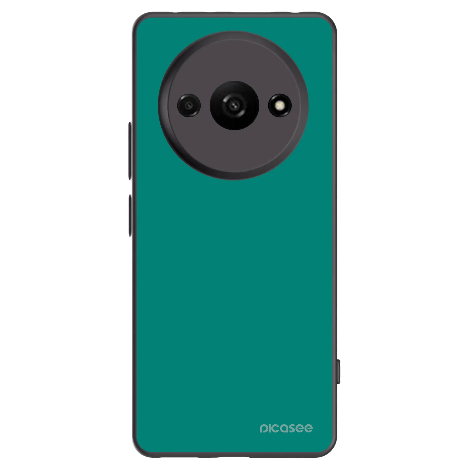 Picasee silikónový čierny obal pre Xiaomi Redmi A3 - Emerald Mist