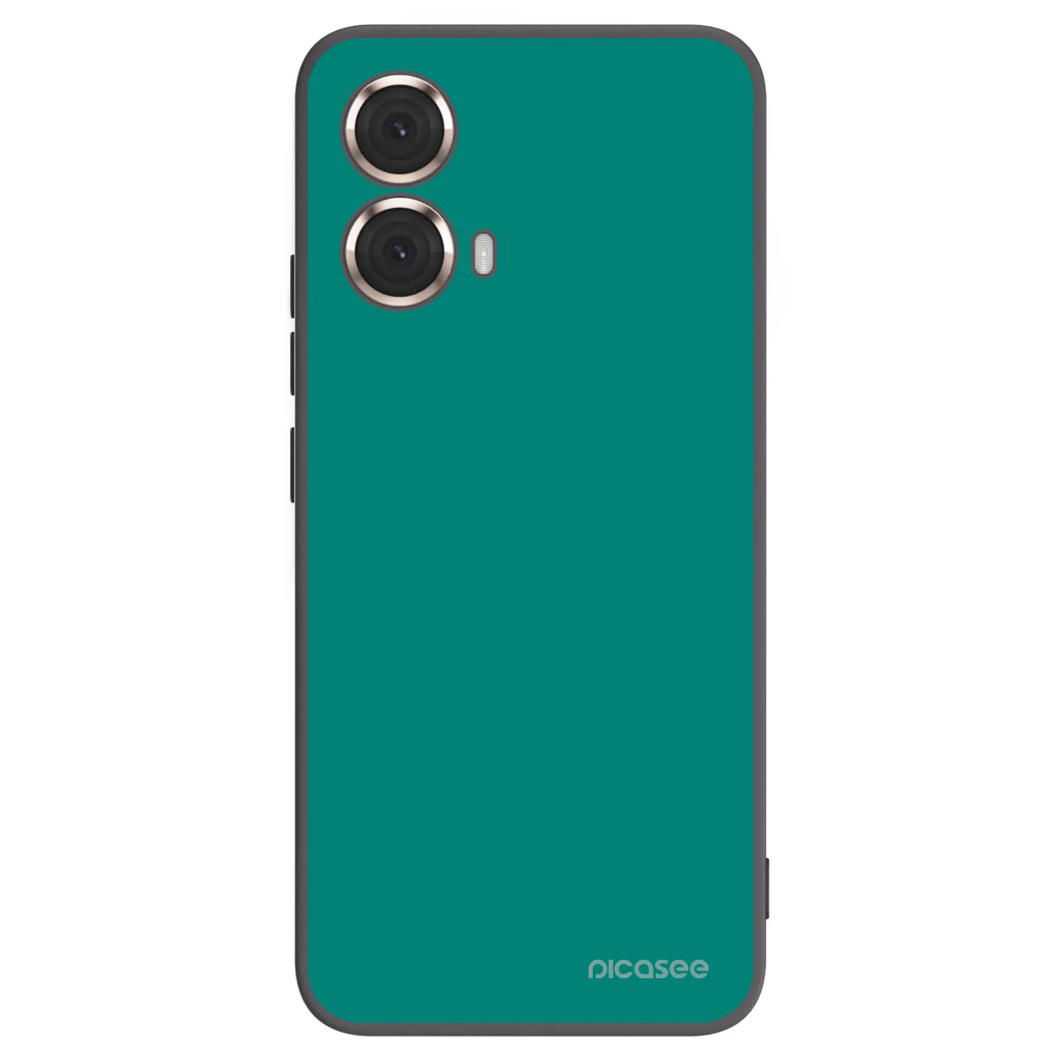 Silikónový čierny obal pre Motorola Moto G85 - Emerald Mist