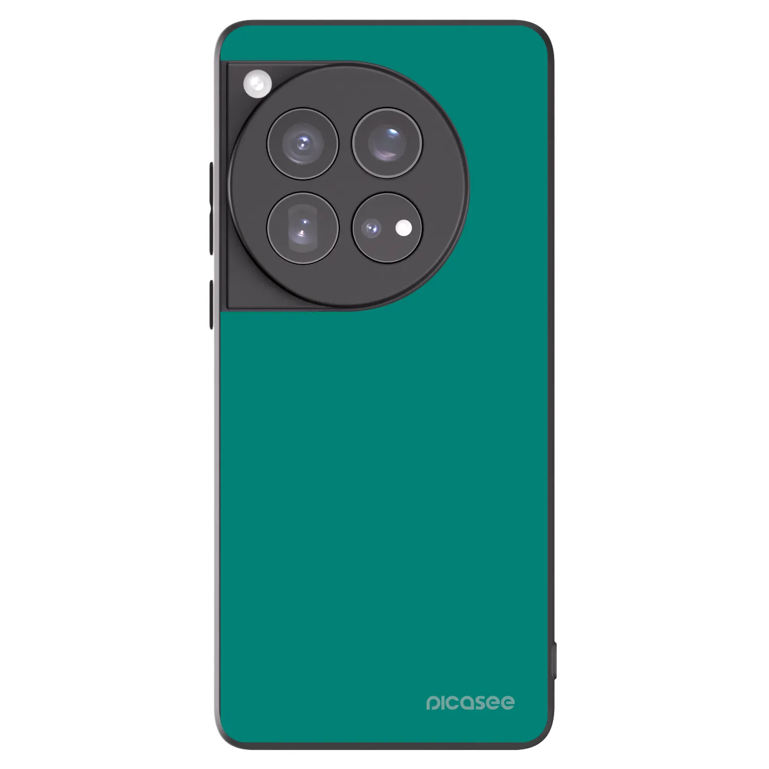 Silikónový čierny obal pre OnePlus 12 5G - Emerald Mist