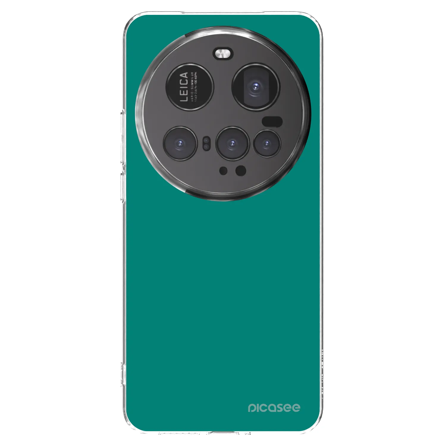 Picasee silikónový prehľadný obal pre Xiaomi 15 Ultra - Emerald Mist