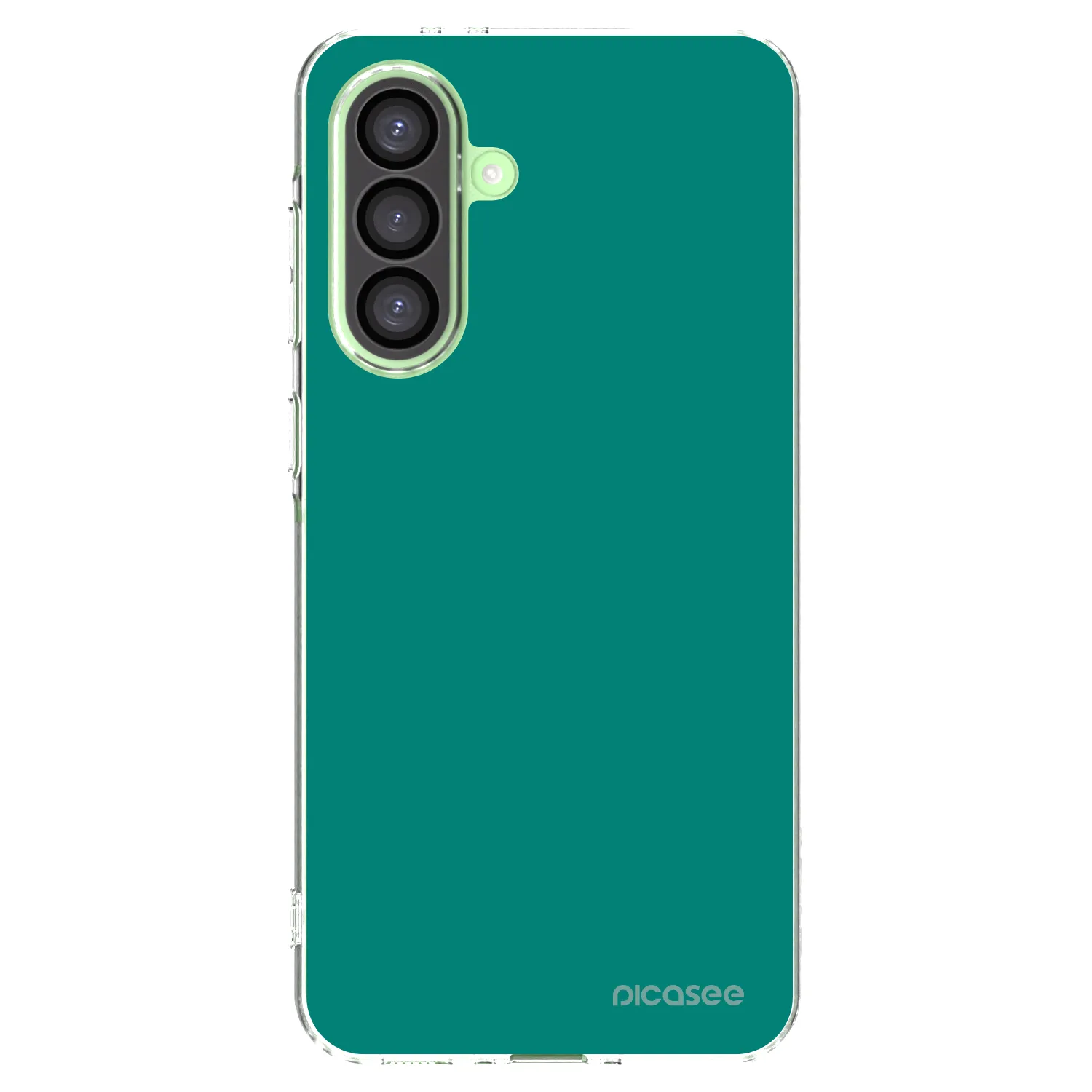 Picasee silikónový prehľadný obal pre Samsung Galaxy A26 5G A266B - Emerald Mist