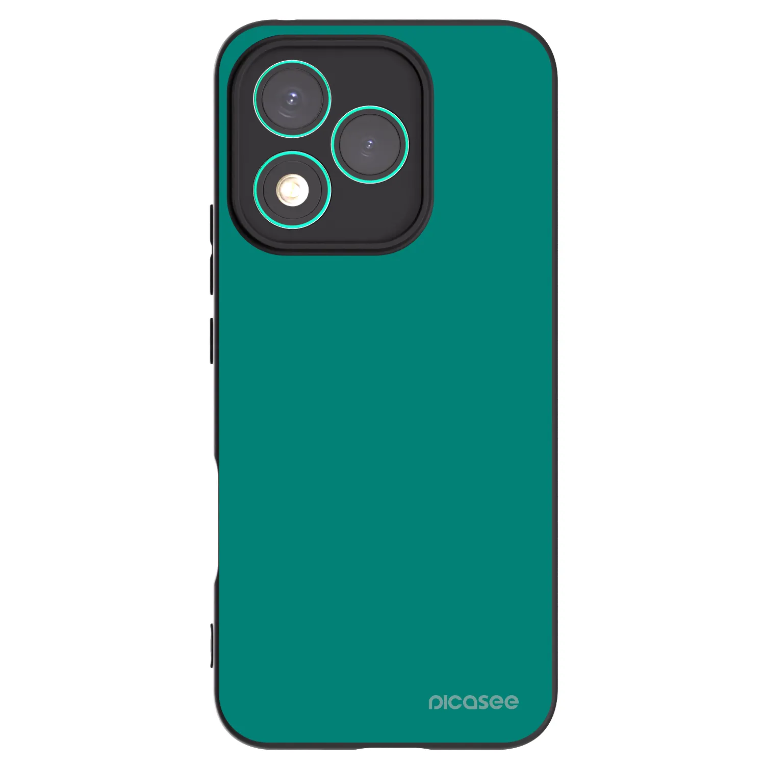 Picasee silikónový čierny obal pre Honor 400 Lite 5G - Emerald Mist