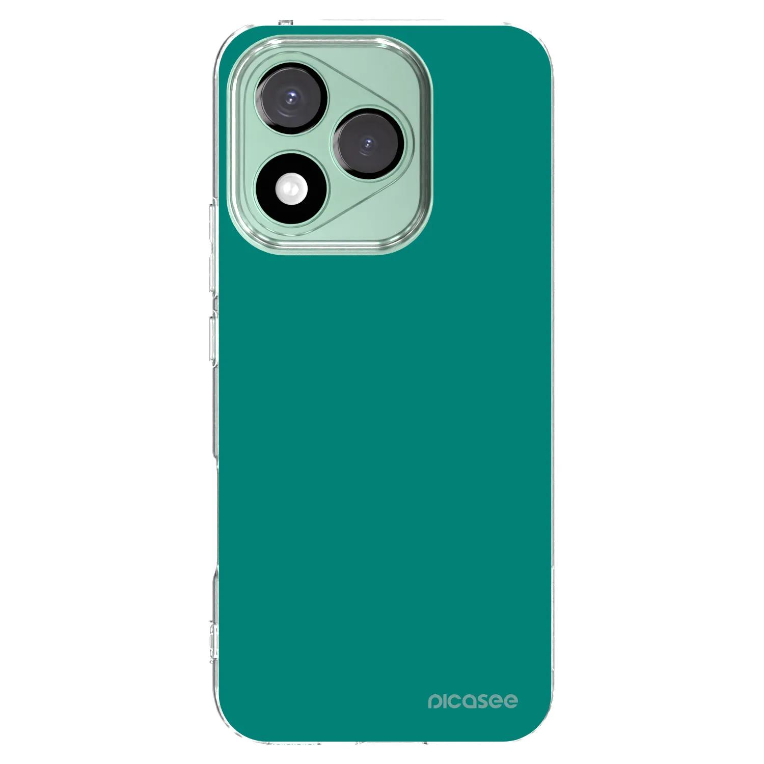Picasee silikónový prehľadný obal pre Honor 400 Lite 5G - Emerald Mist