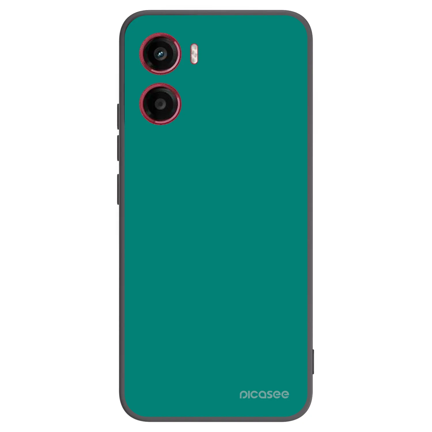 Picasee silikónový čierny obal pre Motorola Moto G05 - Emerald Mist