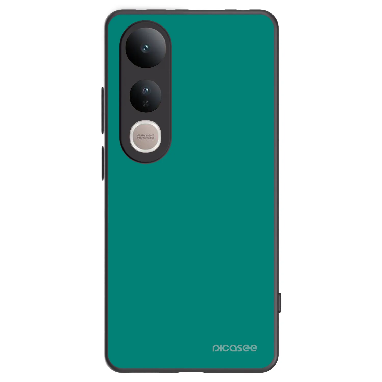 Picasee silikónový čierny obal pre Vivo V50 Lite 5G - Emerald Mist