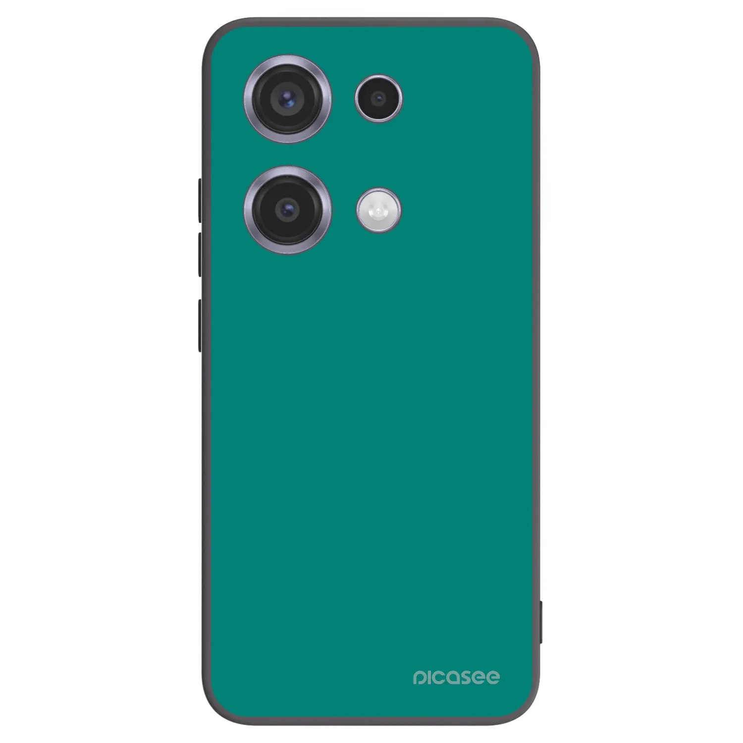 Picasee silikónový čierny obal pre Xiaomi Redmi Note 14S - Emerald Mist
