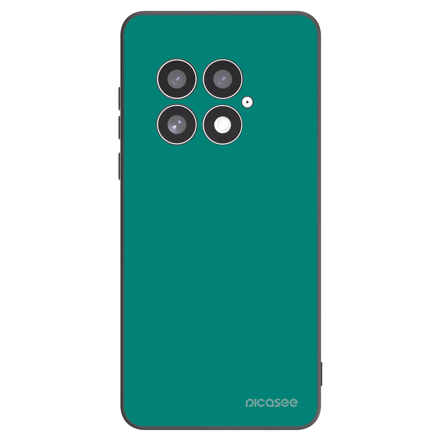 Picasee silikónový čierny obal pre OnePlus 13 5G - Emerald Mist