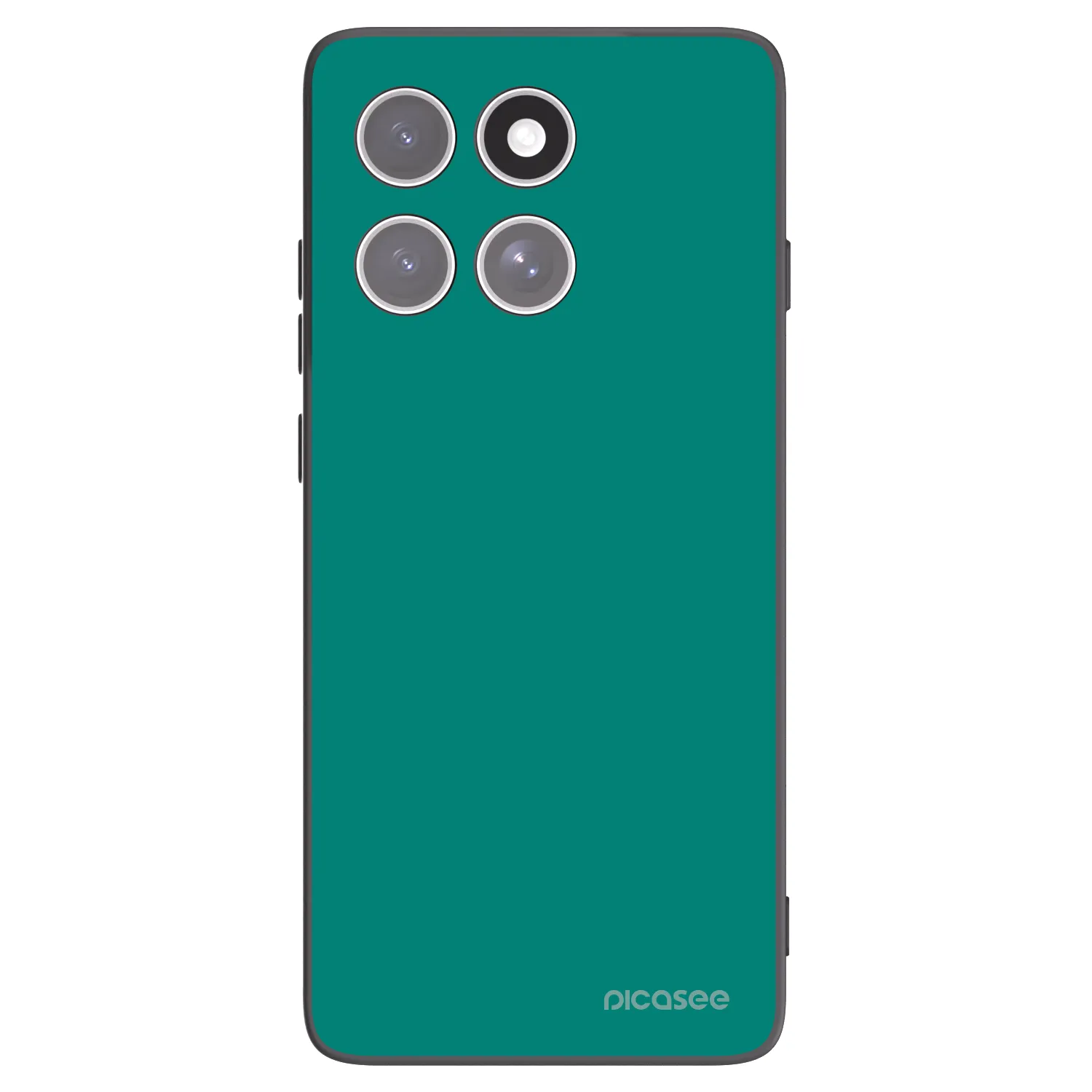 Picasee silikónový čierny obal pre Motorola Edge 60 Pro - Emerald Mist