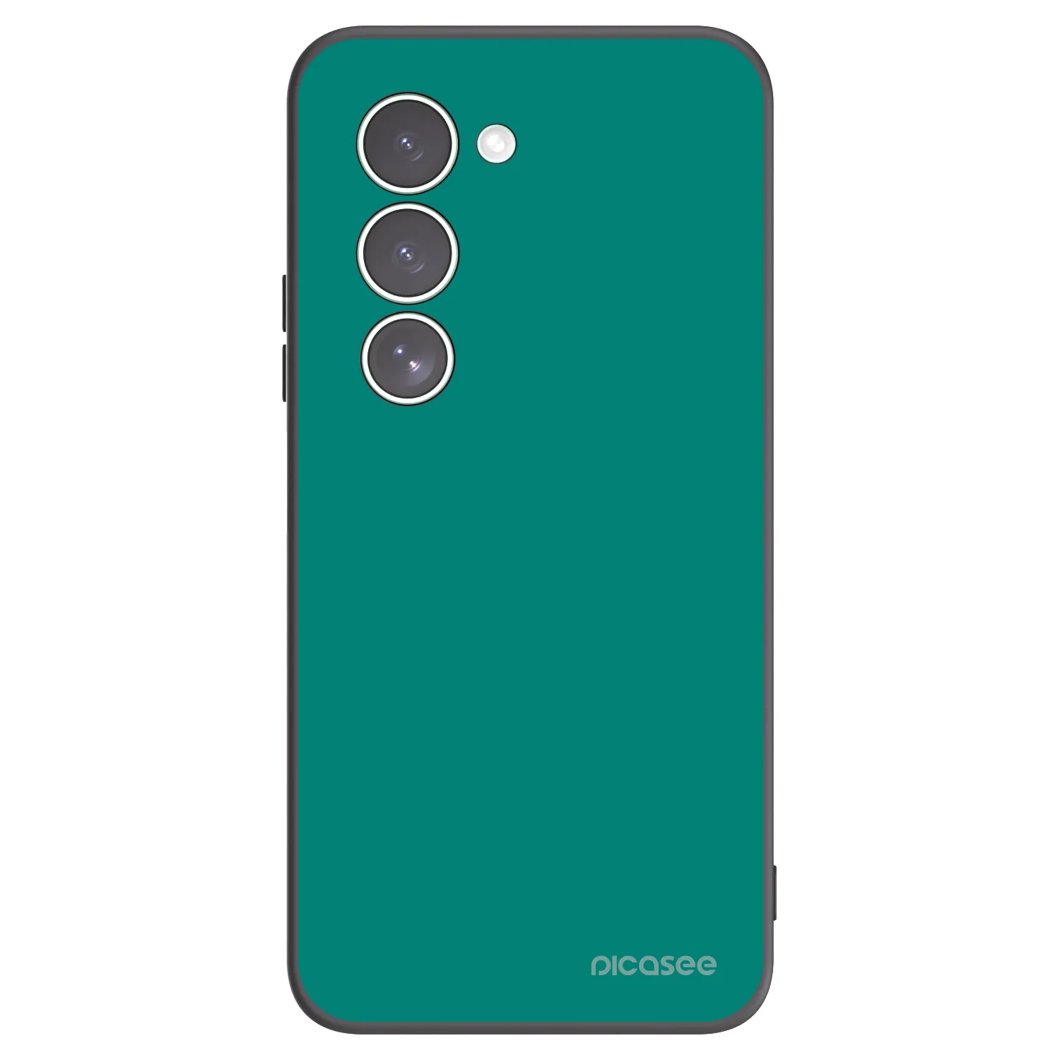 Picasee silikónový čierny obal pre Xiaomi Redmi 15 5G - Emerald Mist