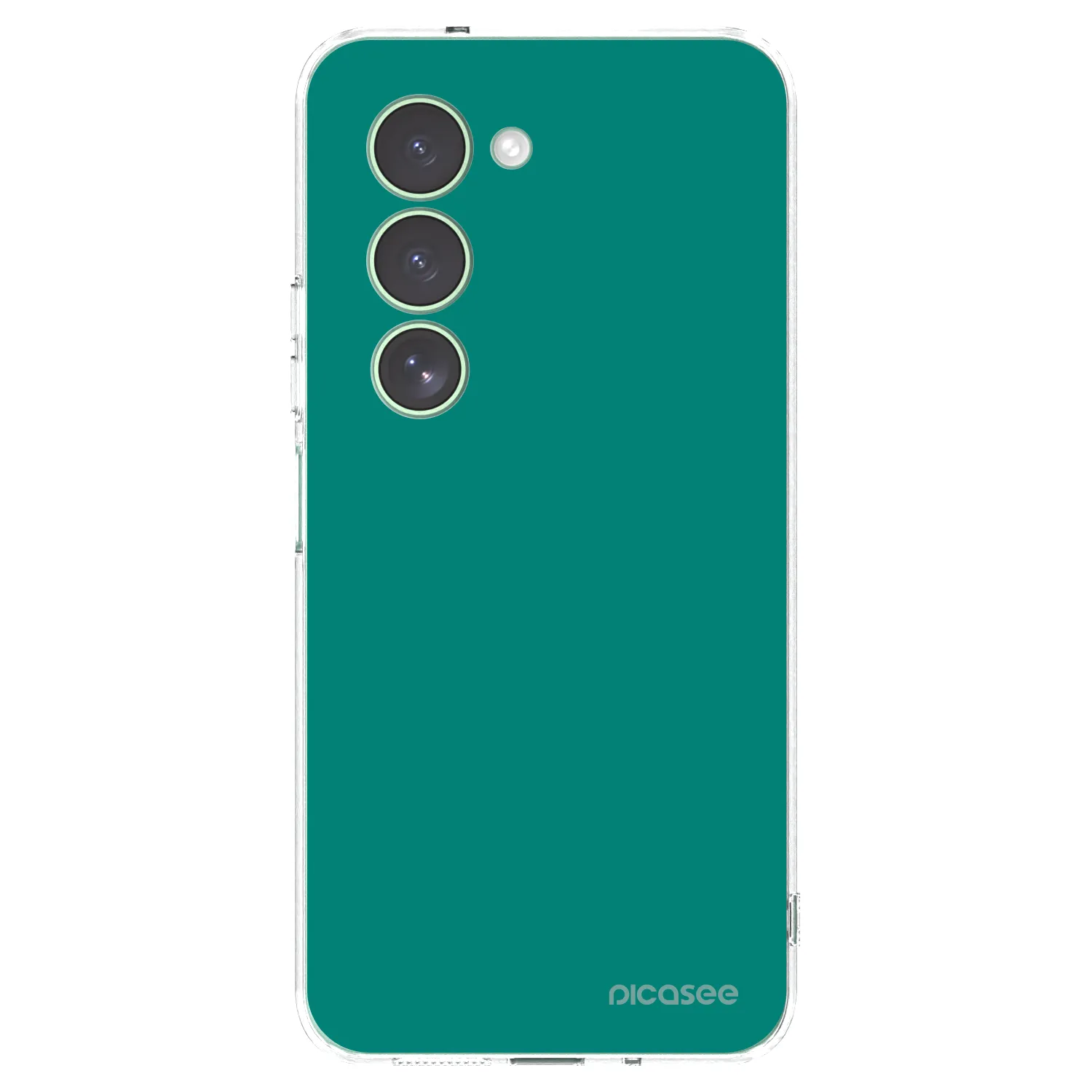 Picasee silikónový prehľadný obal pre Xiaomi Redmi 15 5G - Emerald Mist