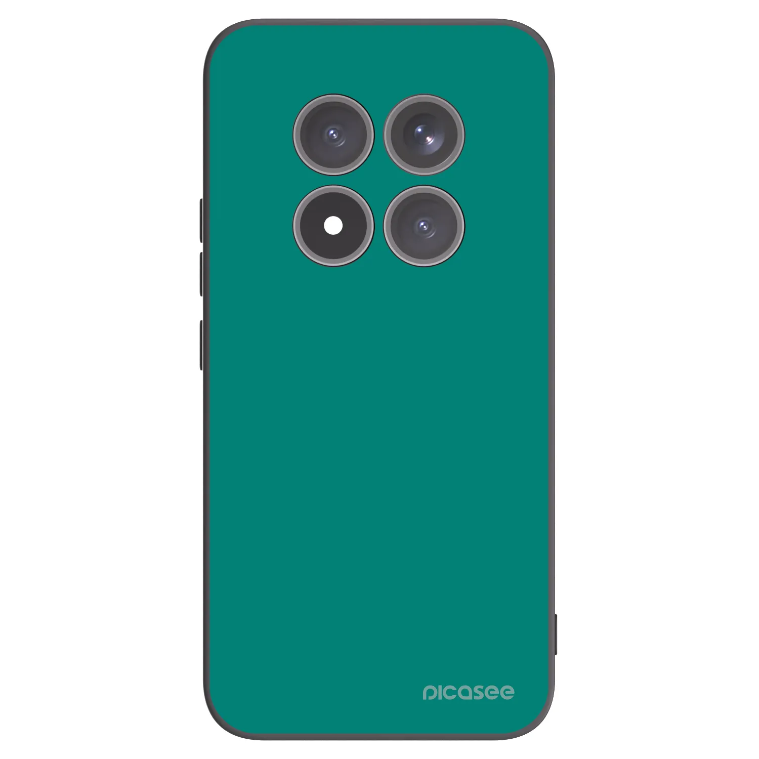 Silikónový čierny obal pre Xiaomi Redmi Note 15 Pro+ - Emerald Mist