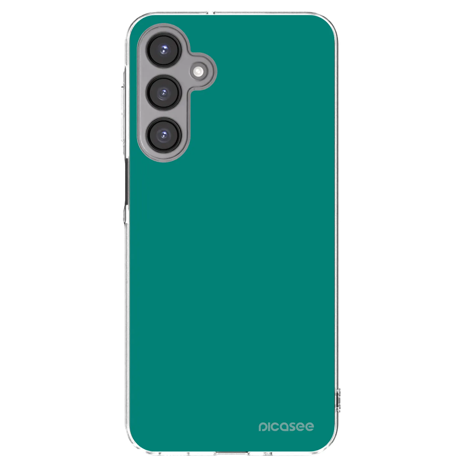 Picasee silikónový prehľadný obal pre Samsung Galaxy A16 4G - Emerald Mist
